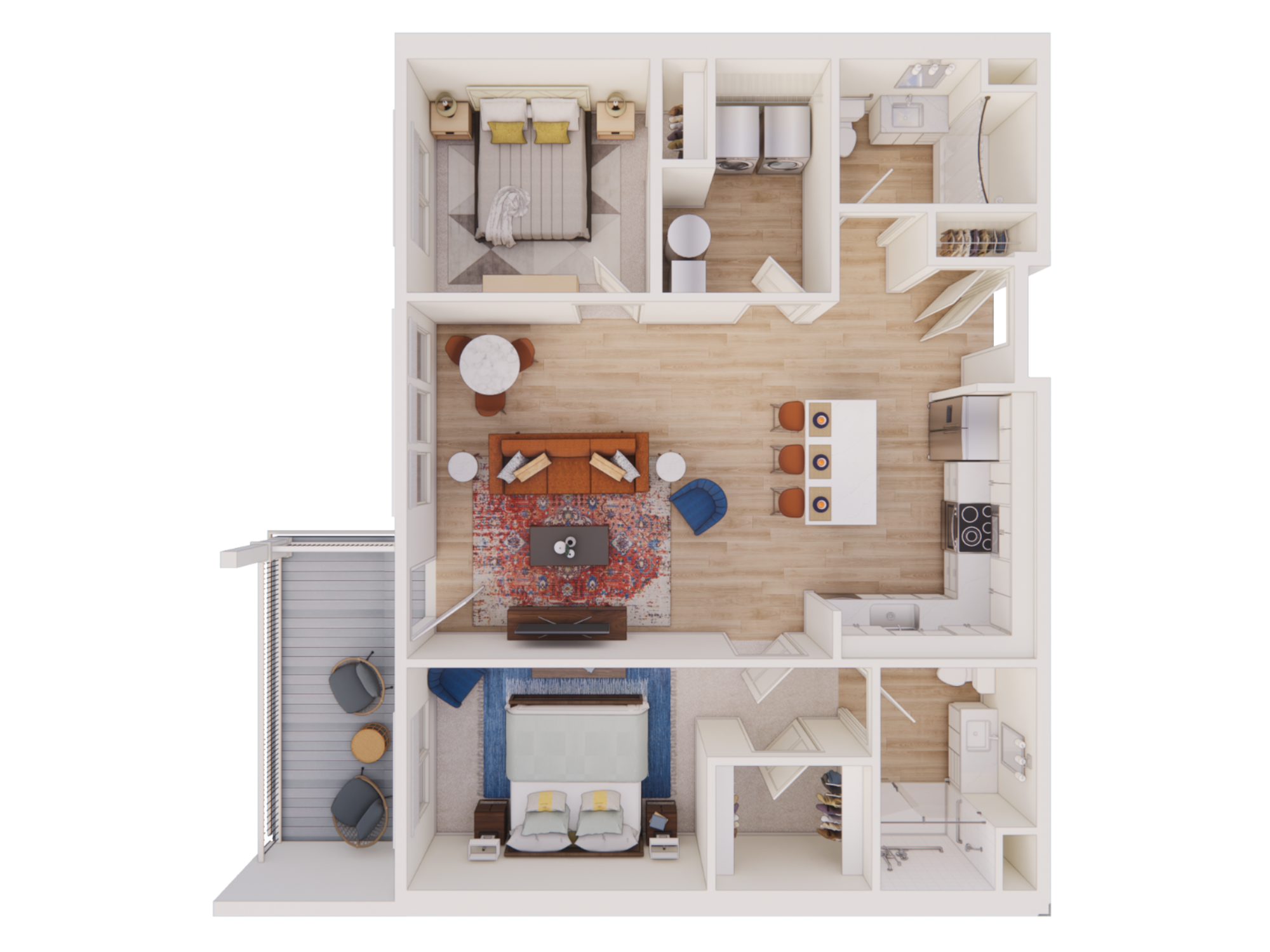 Unit Type 3.3 w/ Balcony