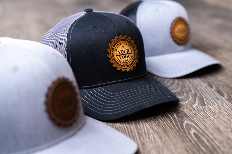 Custom Leather Patch Hats 112
