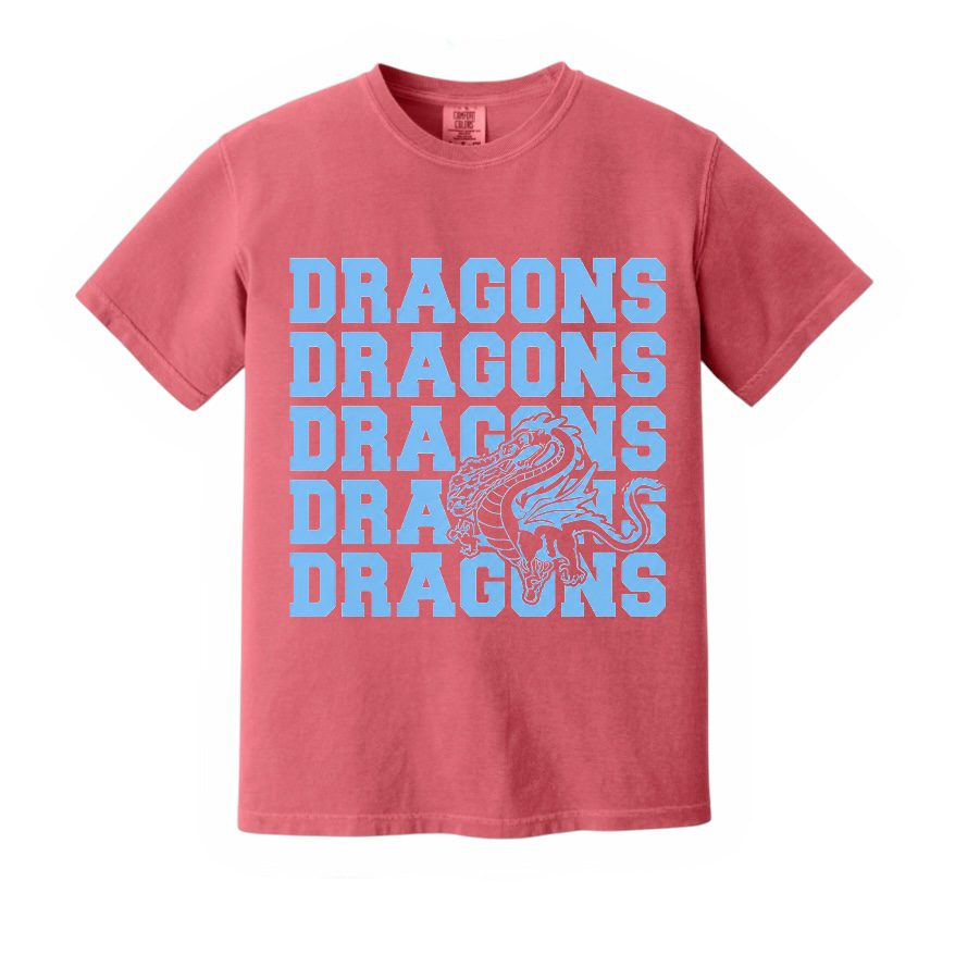 Dragons Stacked Tee