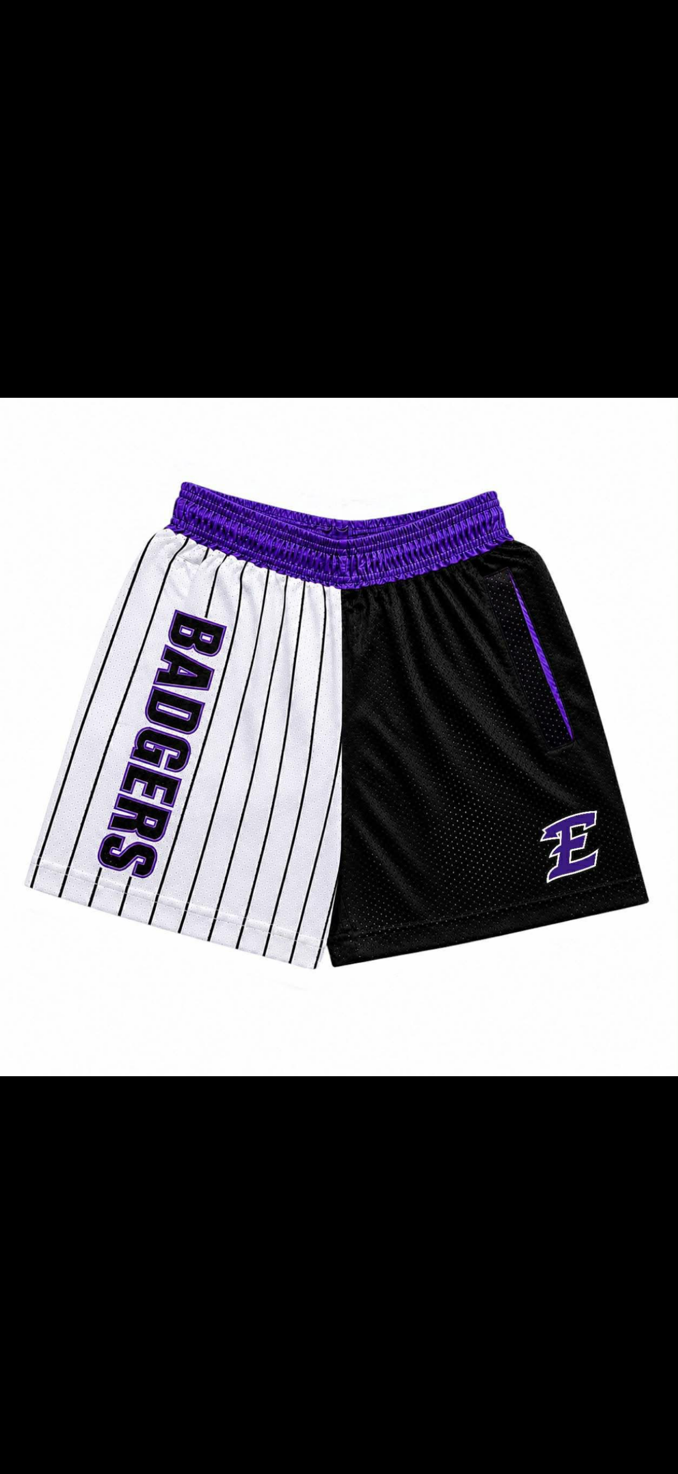 Elmore Pinstripe Shorts
