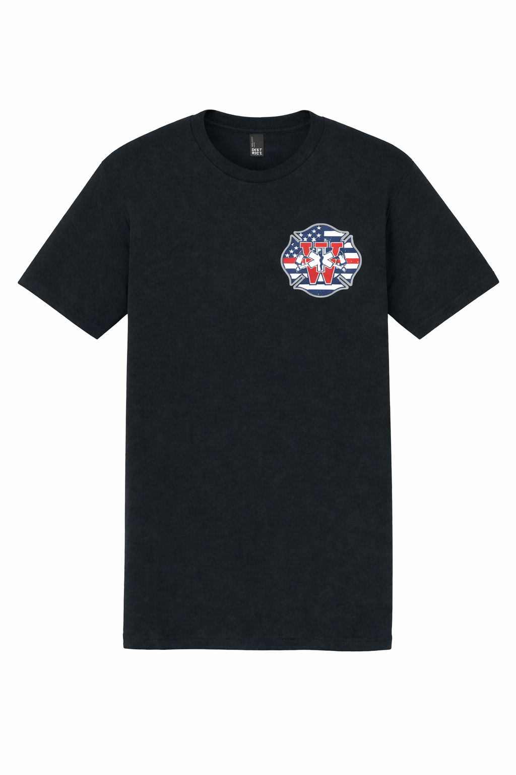 Adult District Tri-Blend Tee/Wayne Fire