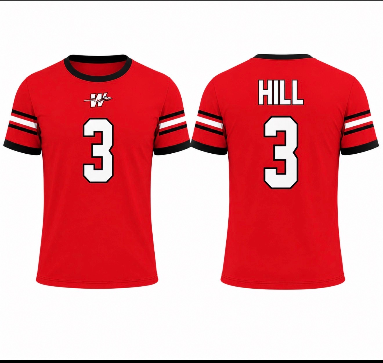 Fan Jersey Shirt, Customizable