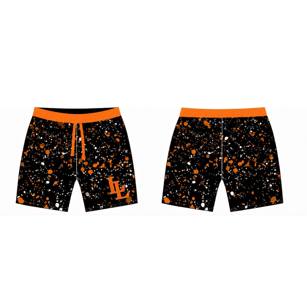 Lindsay Splatter Shorts
