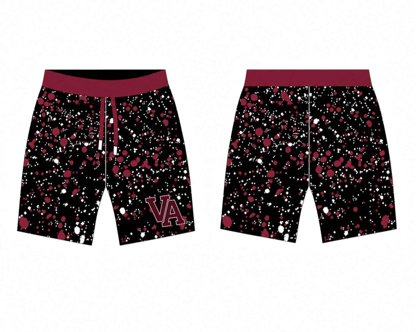 VA Splatter Shorts