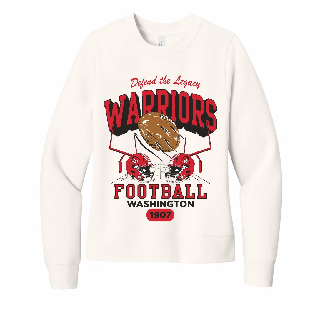 Football Sweatshirt; Women's