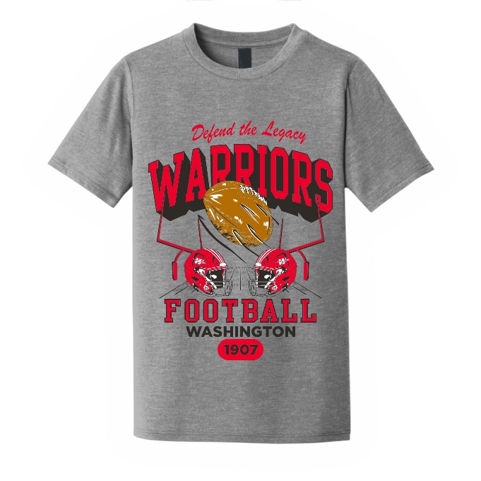 Football Graphic Tee; youth