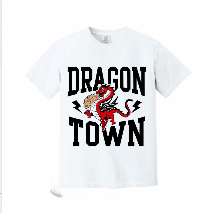 Dragon Town Tee, Comfort Colors