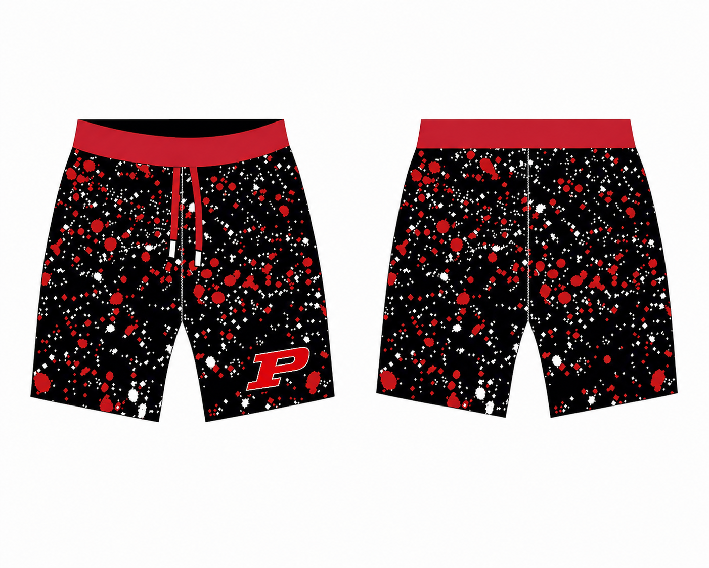 Plainview Splatter Shorts