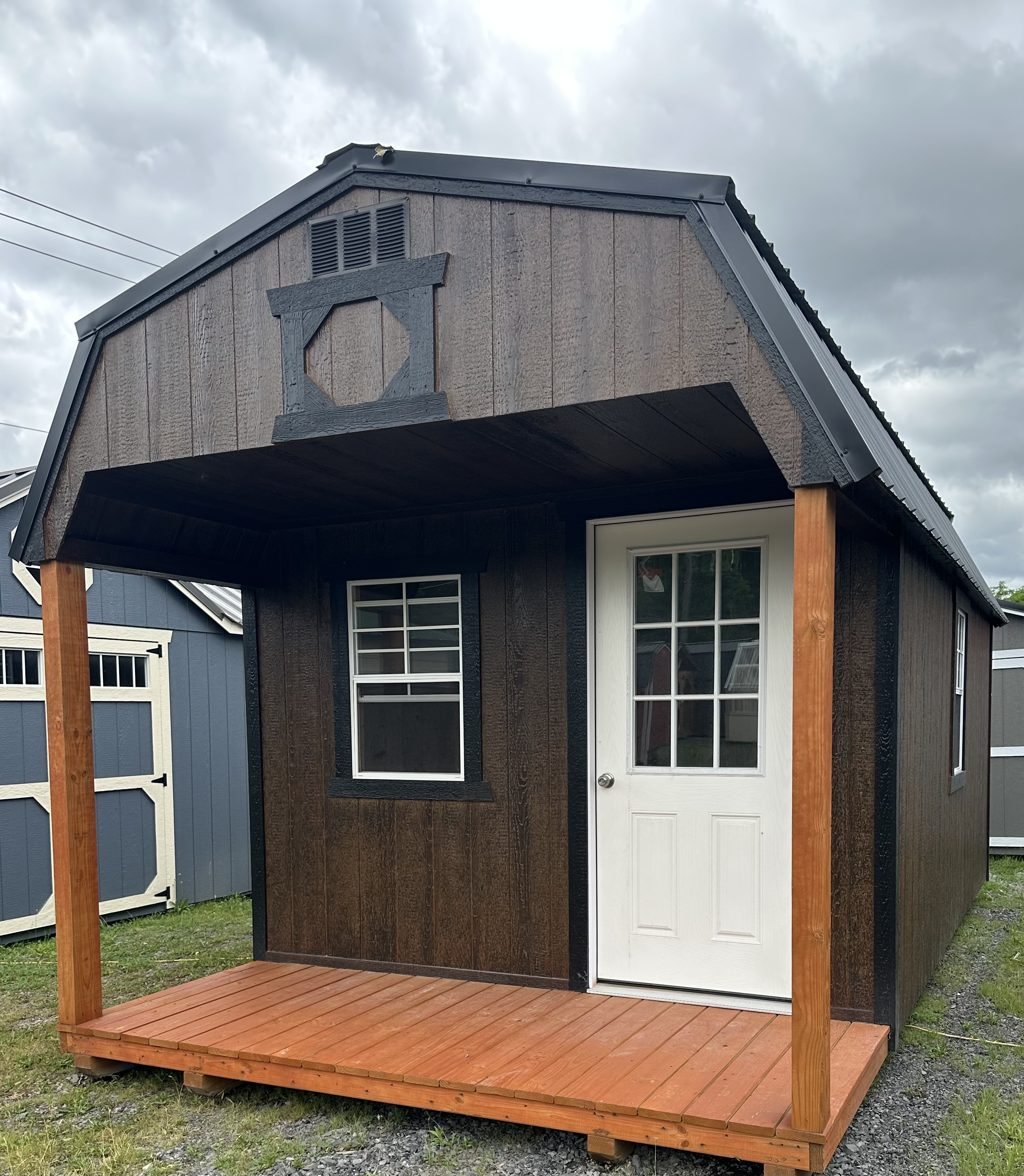 10x20 Wilderness Lofted Cabin