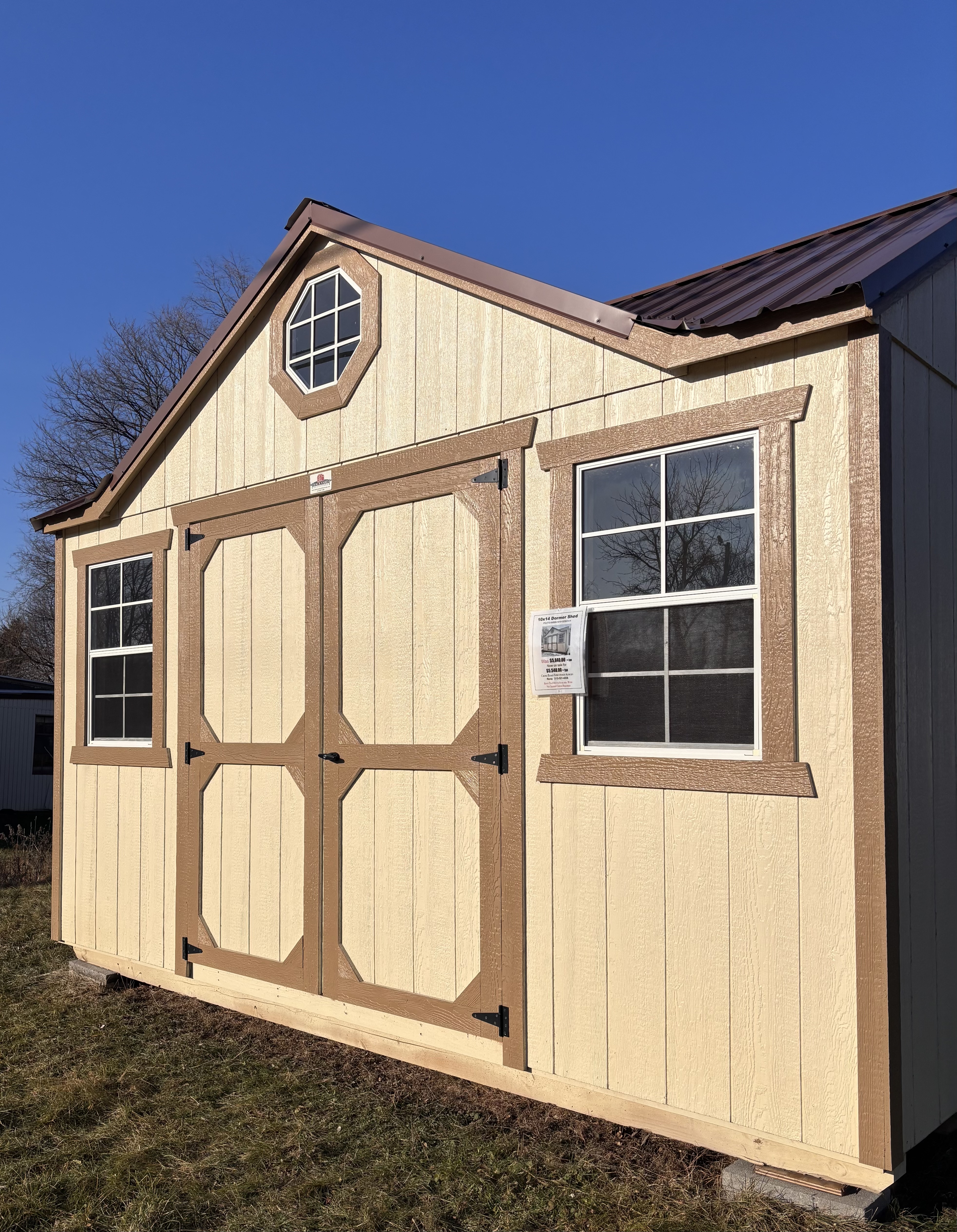 10x14 Utility Shed