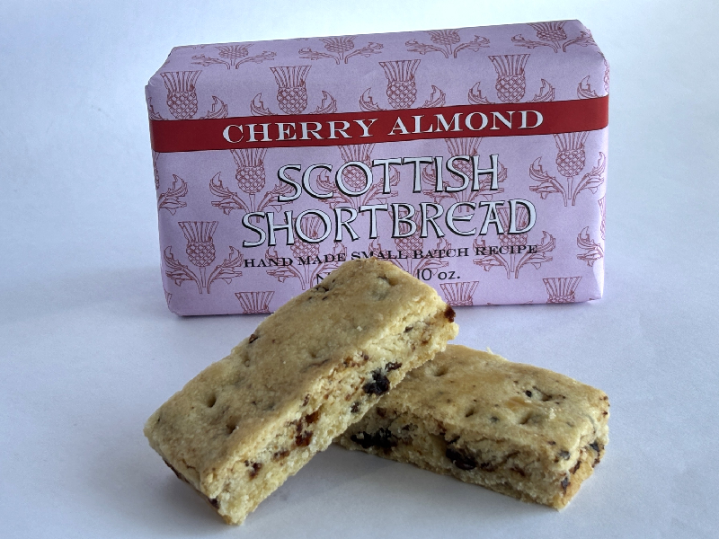 Cherry Almond Shortbread