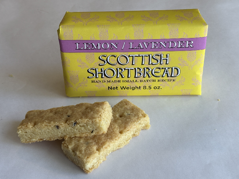 Lemon Lavender Shortbread