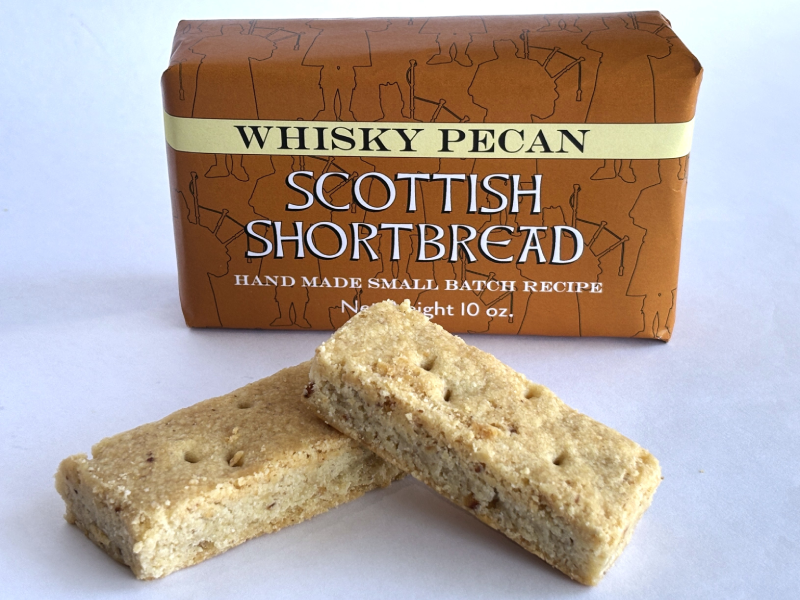 Whisky Pecan Shortbread