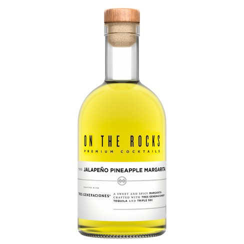 On The Rocks Pineapple Jalapeño Margarita 375ml