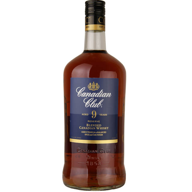 Canadian Club Reserve 9 Year Old Canadian Whisky 1.75L