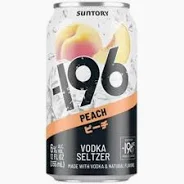 Suntory -196 Vodka Seltzer Peach 355ml