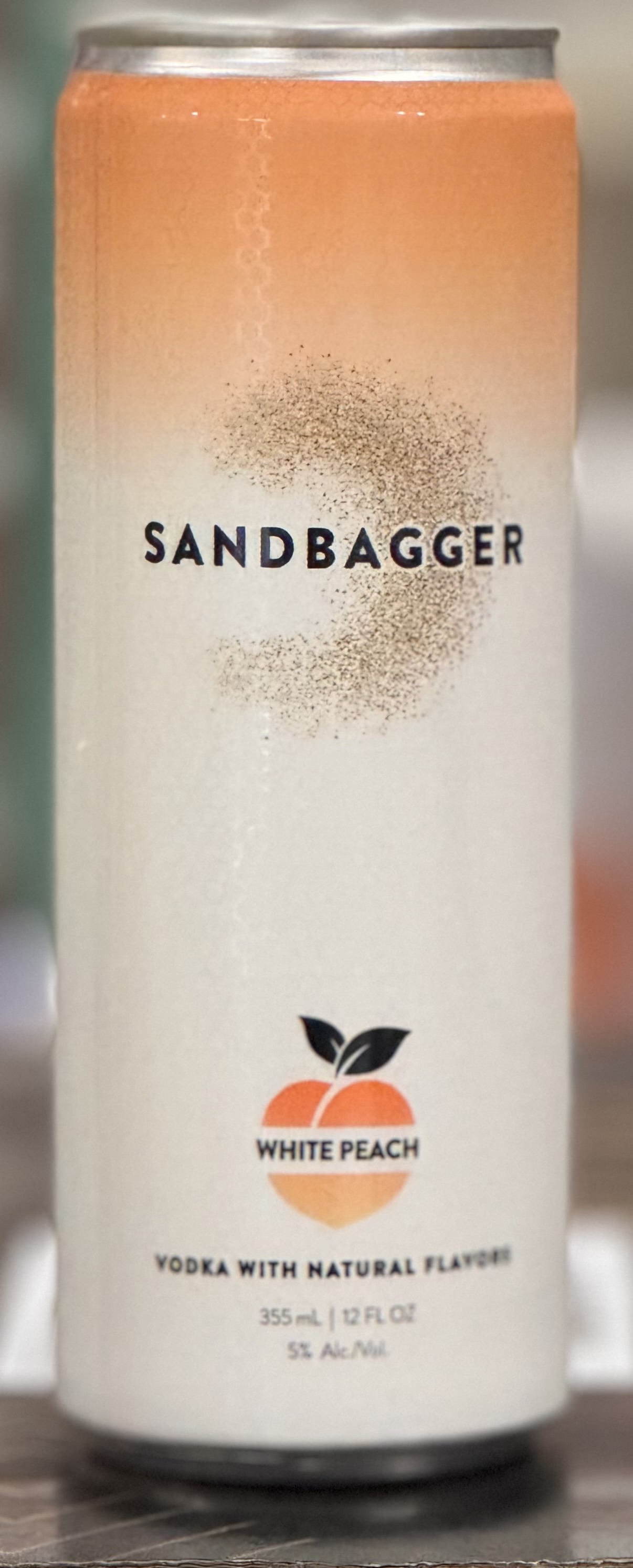 Sandbagger White Peach Vodka 355ml