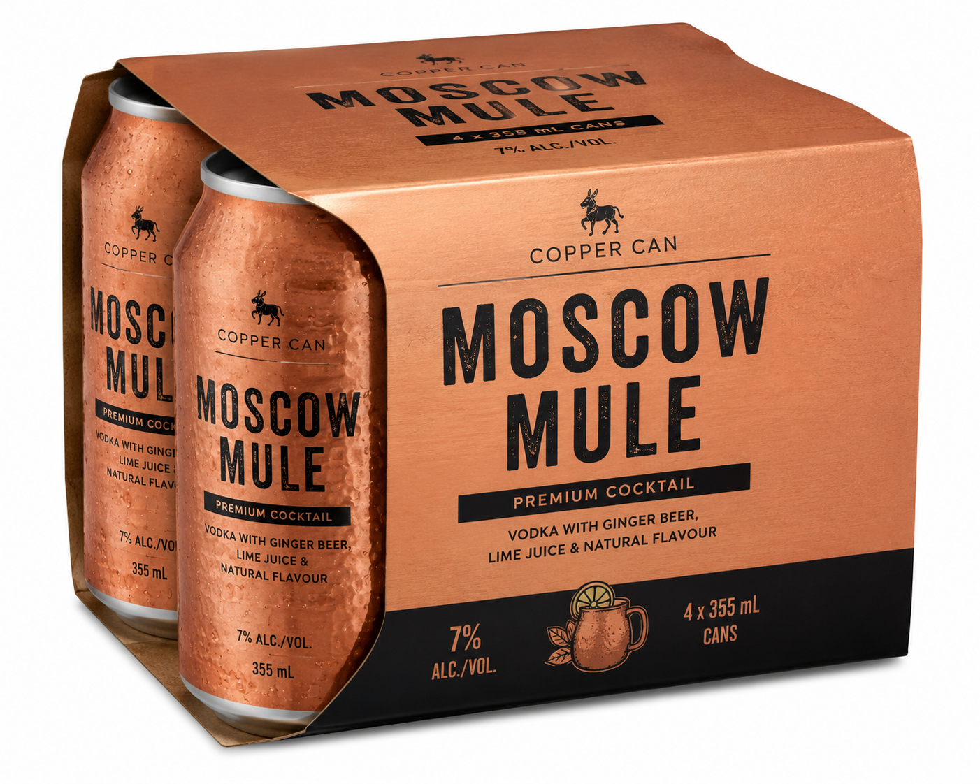 Copper Can Moscow Mule 355ml