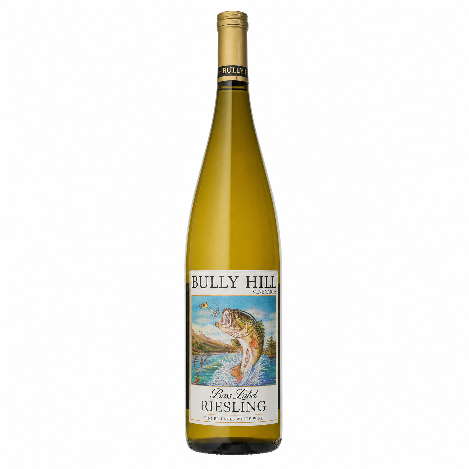 Bully Hill Riesling Bass Label 1.5L