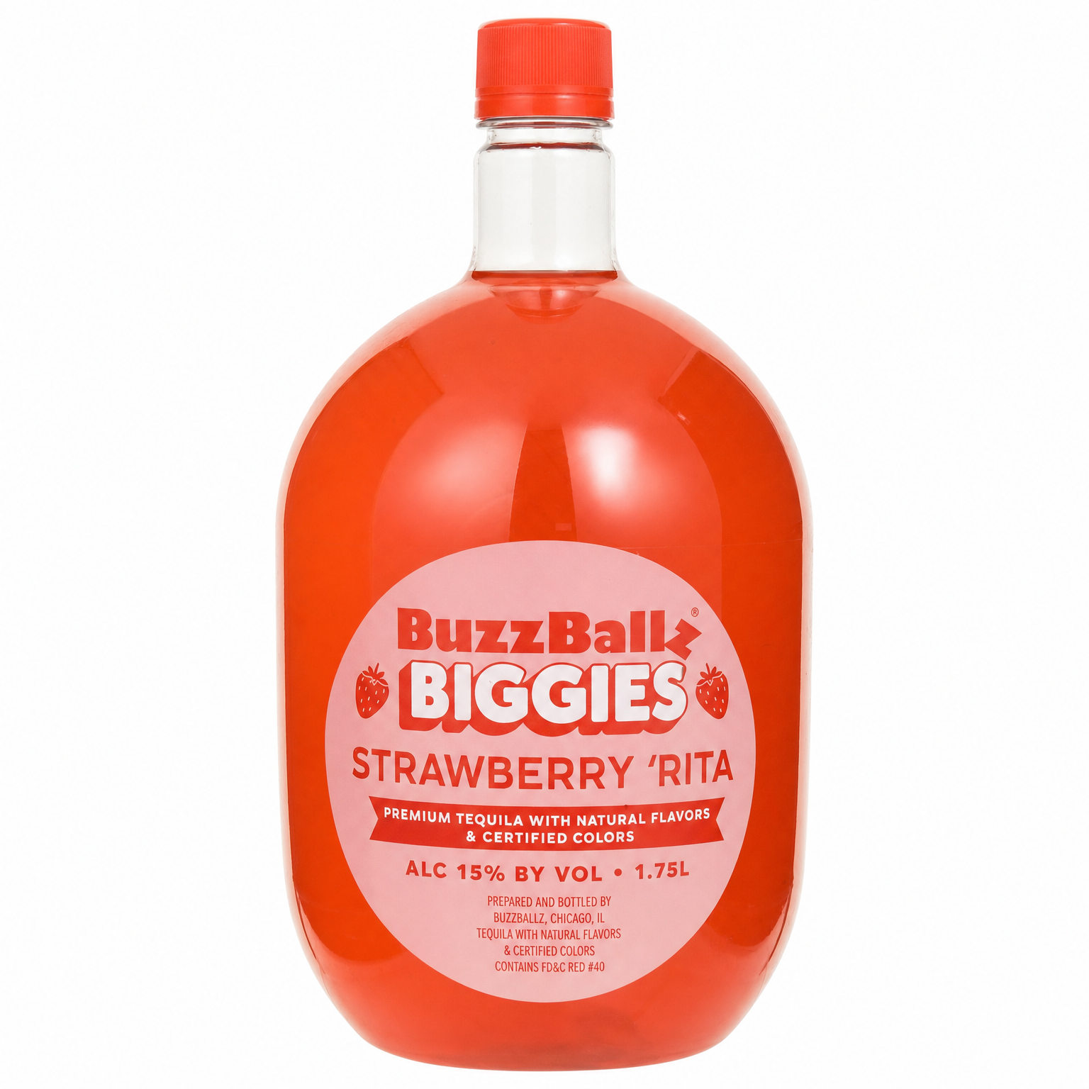 BuzzBallz Biggies Strawberry 'Rita 1.75L
