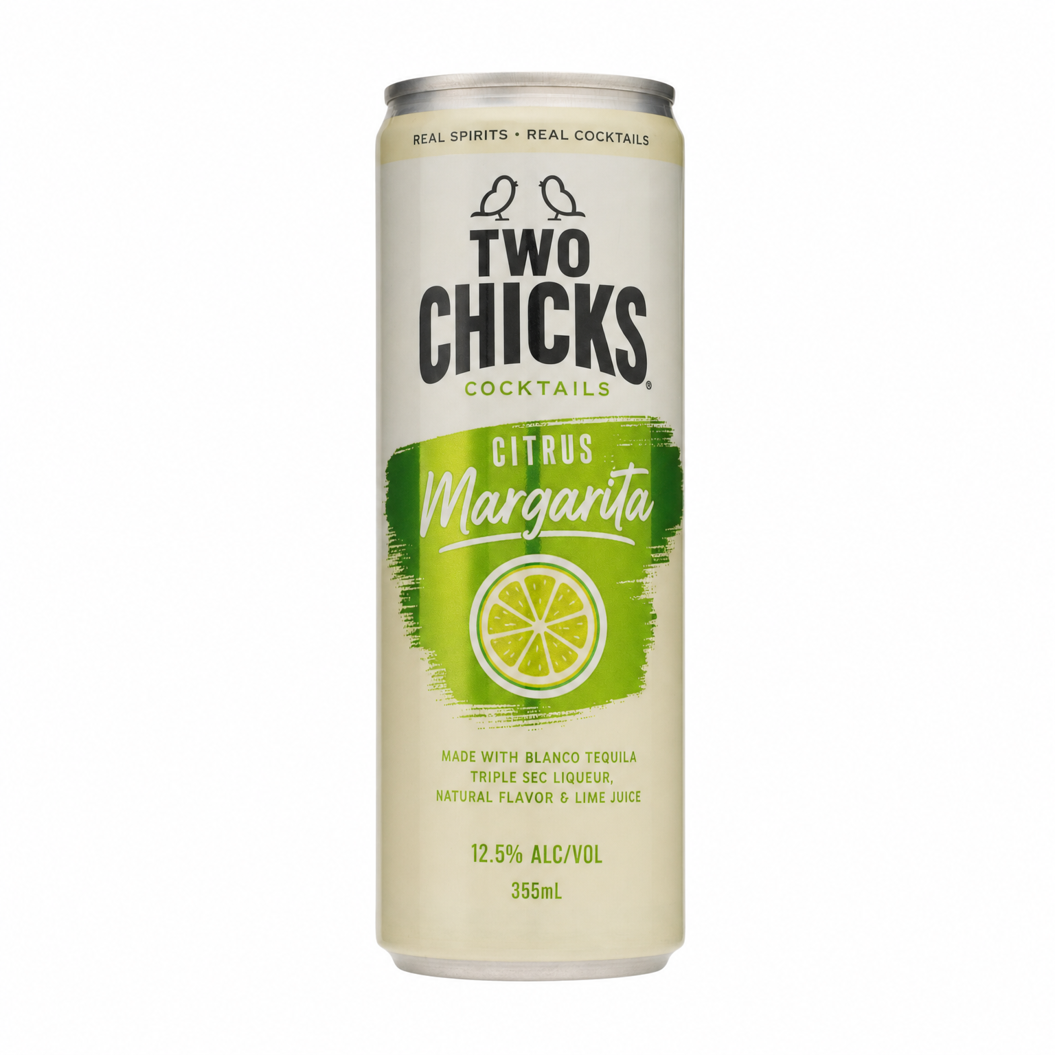 Two Chicks Sparkling Citrus Margarita 355ml