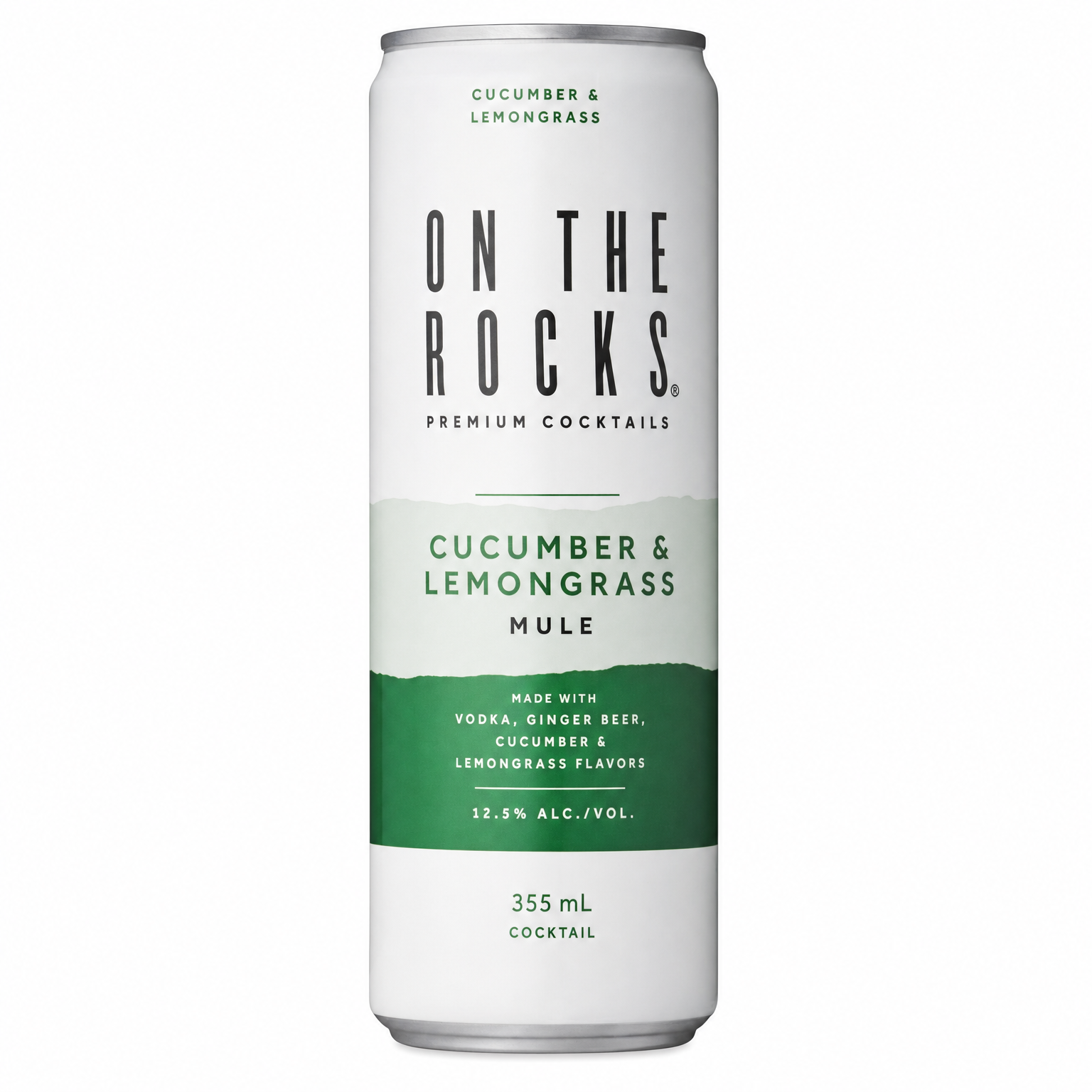 On The Rocks The Cucumber & Lemongrass Mule 355ml