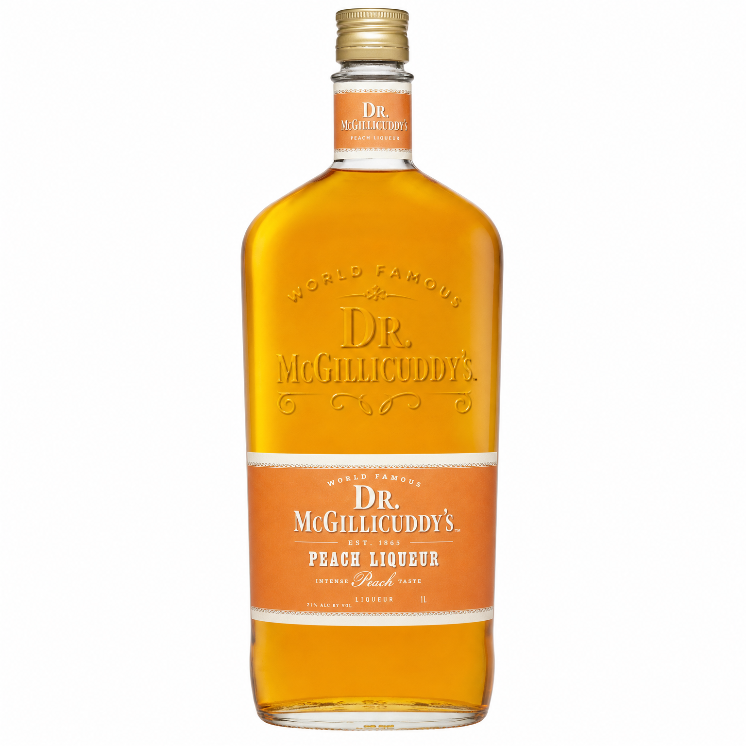 Dr. McGillicuddy's Peach Liqueur 1L