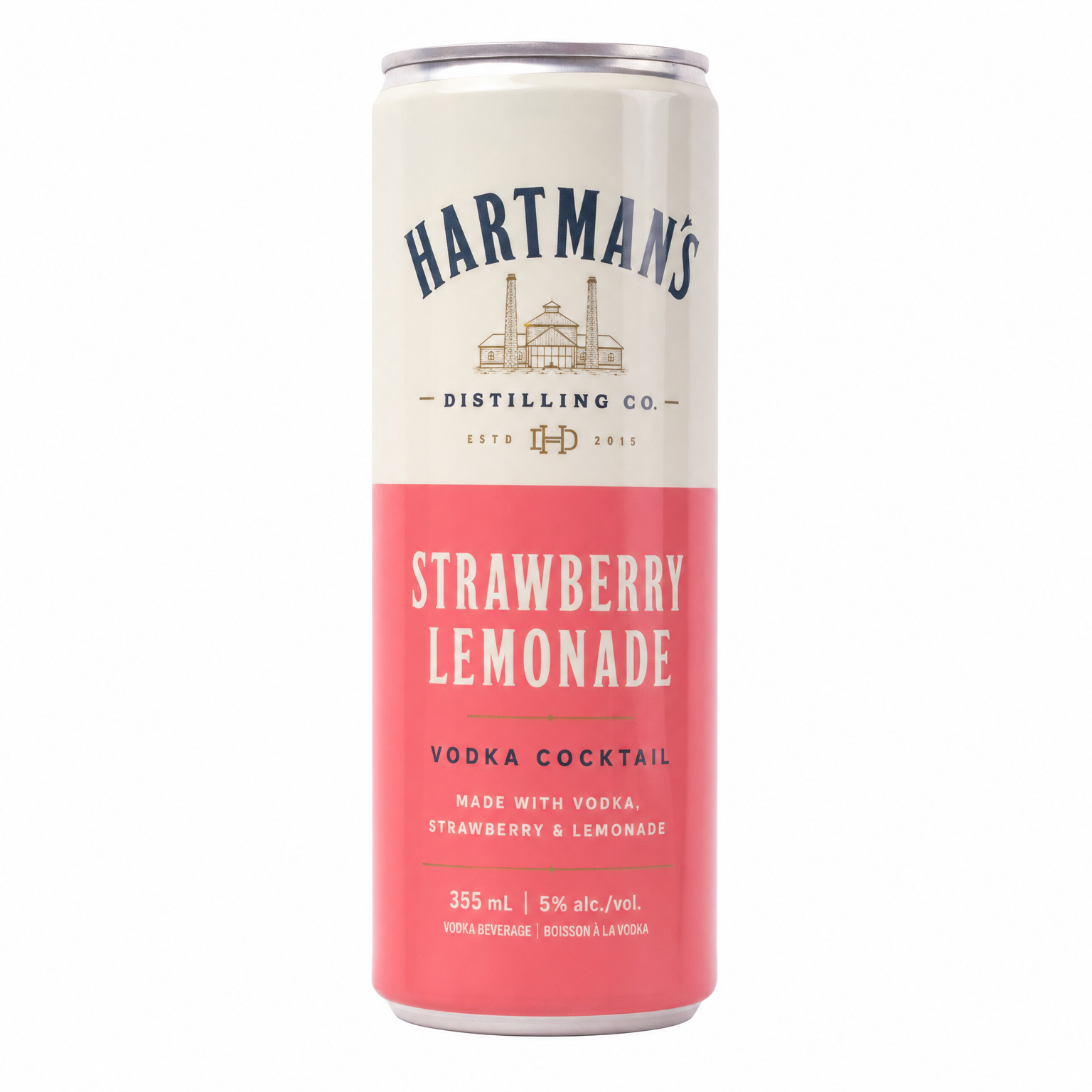 Hartman's Distilling Co. Strawberry Lemonade 355ml