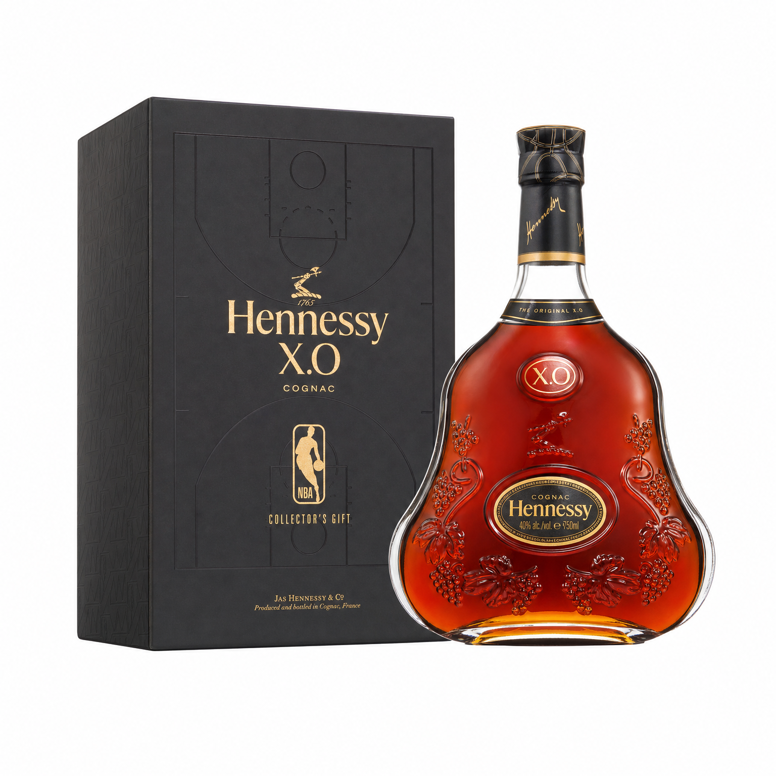 Hennessy X.O NBA Collector's Gift 750ml