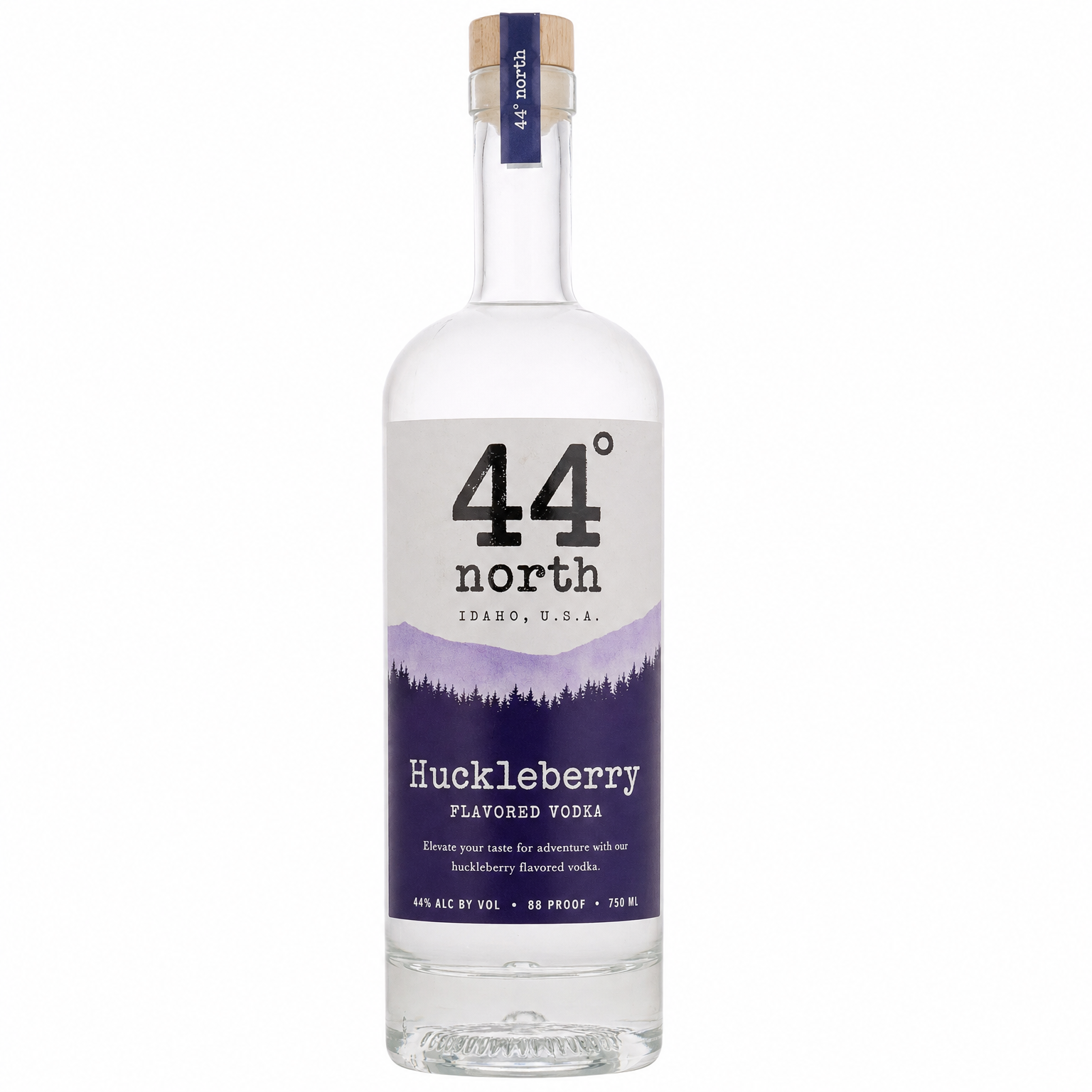 44 North Mountain Huckleberry Flavored Vodka 750ml