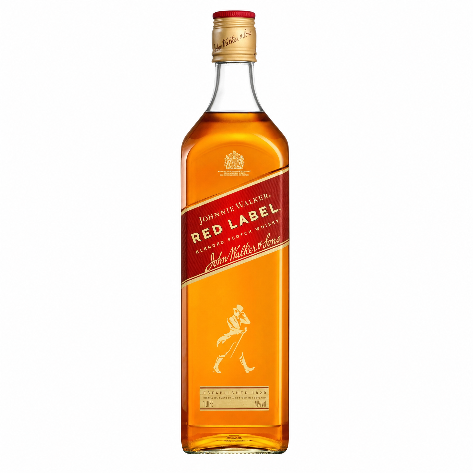 Johnnie Walker Red Label Blended Scotch Whisky 1L