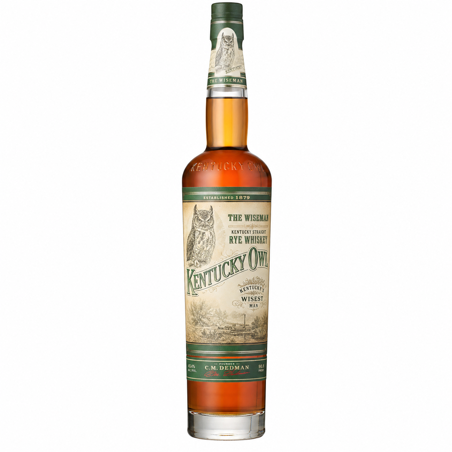 Kentucky Owl The Wiseman Kentucky Straight Rye Whiskey 750ml