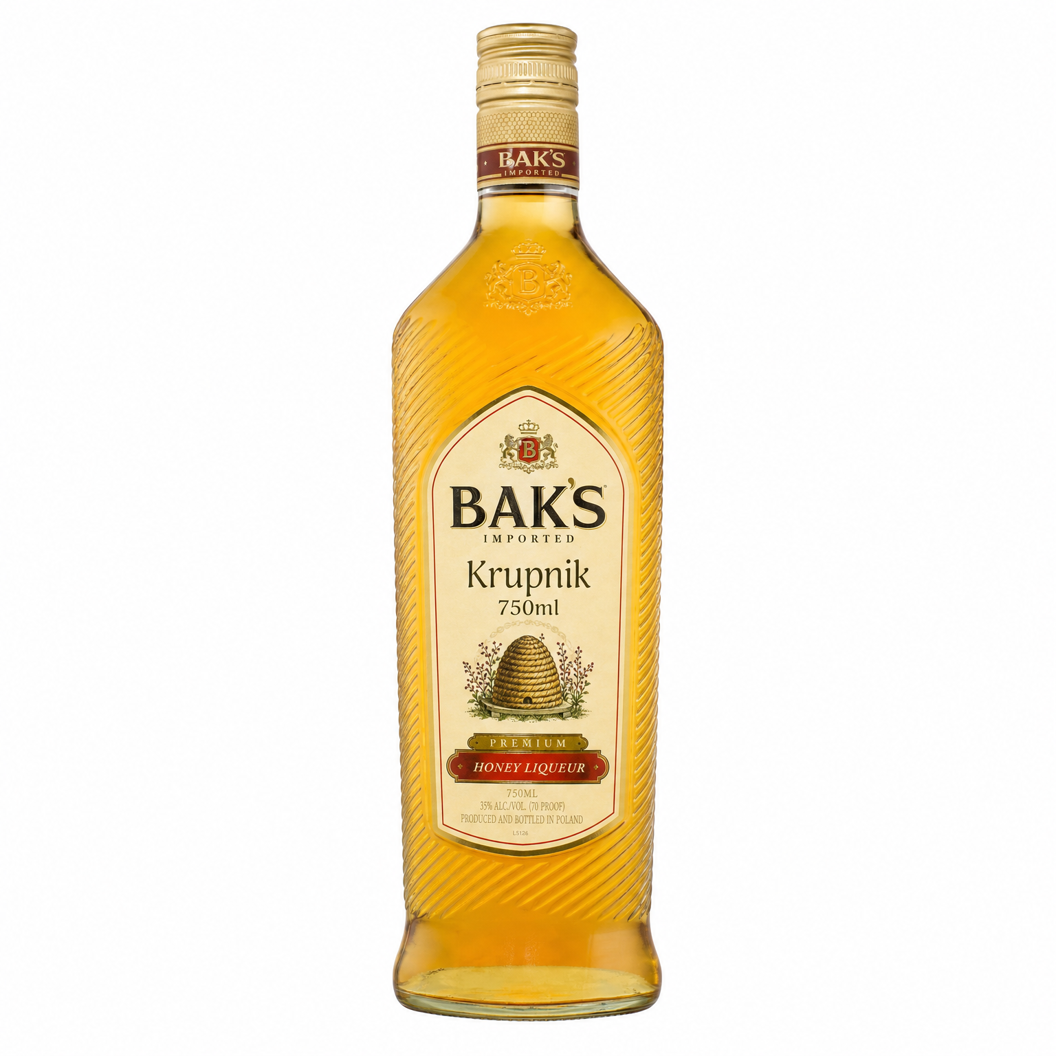 Bak's Krupnik Honey Liqueur 750ml