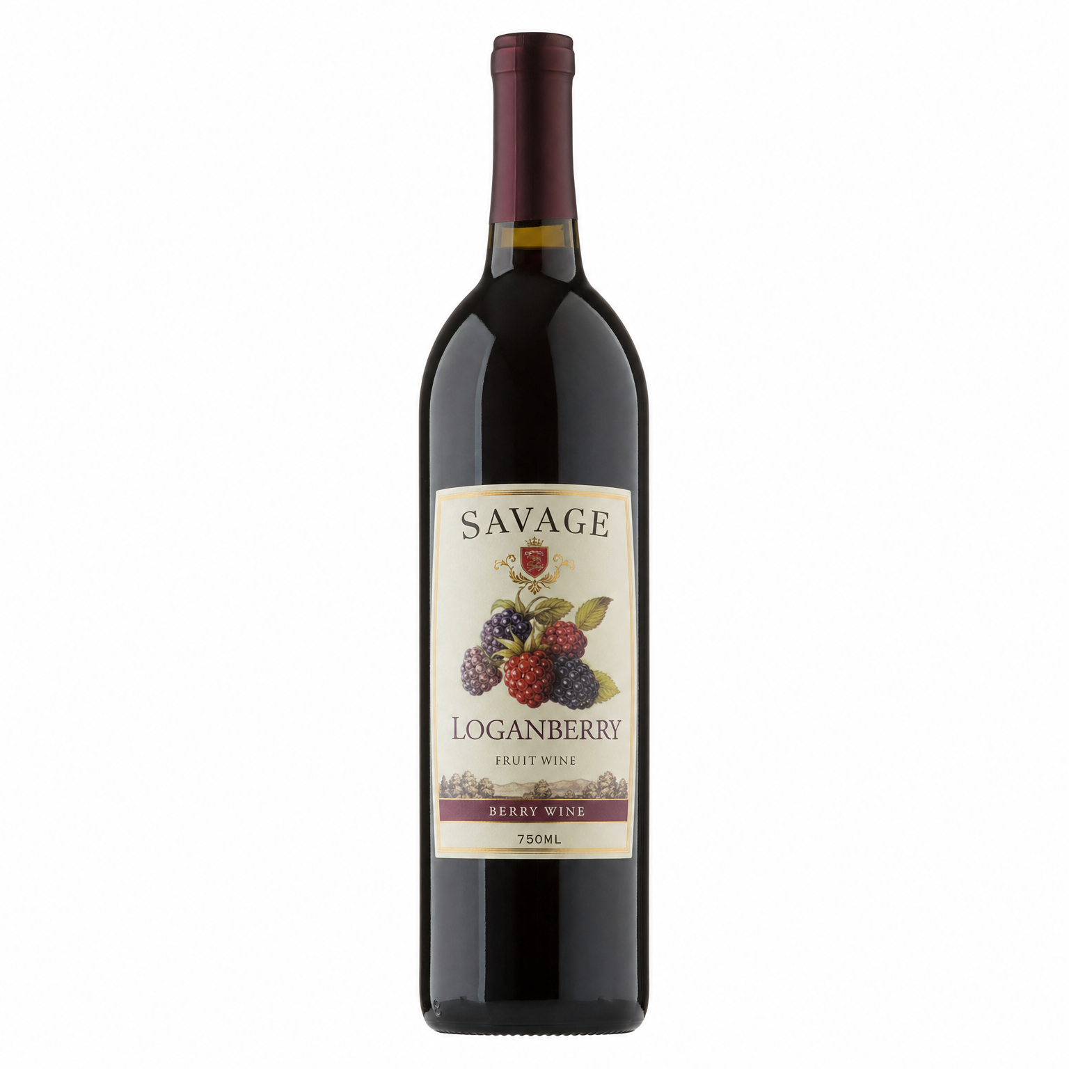 Savage Loganberry 750ml
