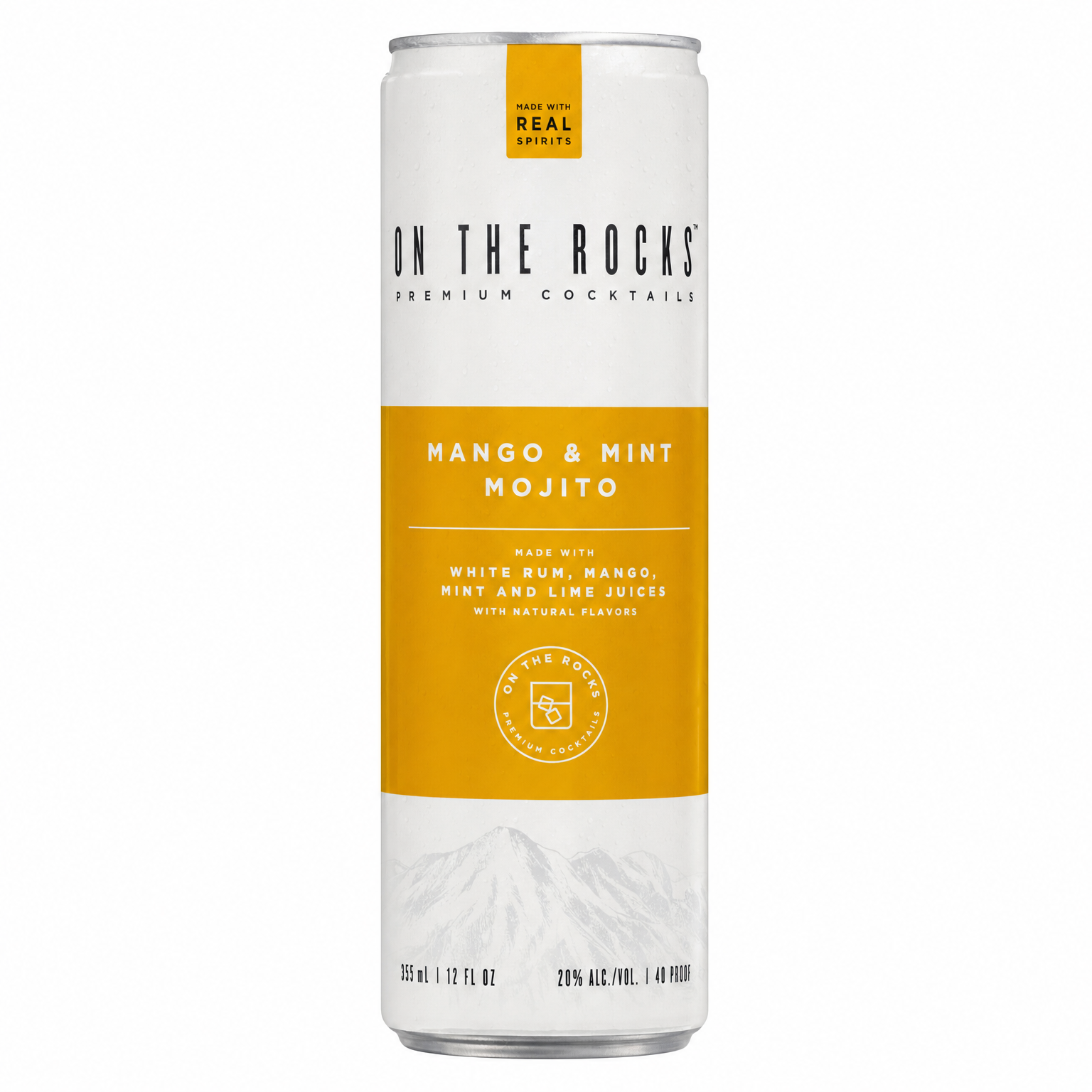 On The Rocks The Mango & Mint Mojito 375ml