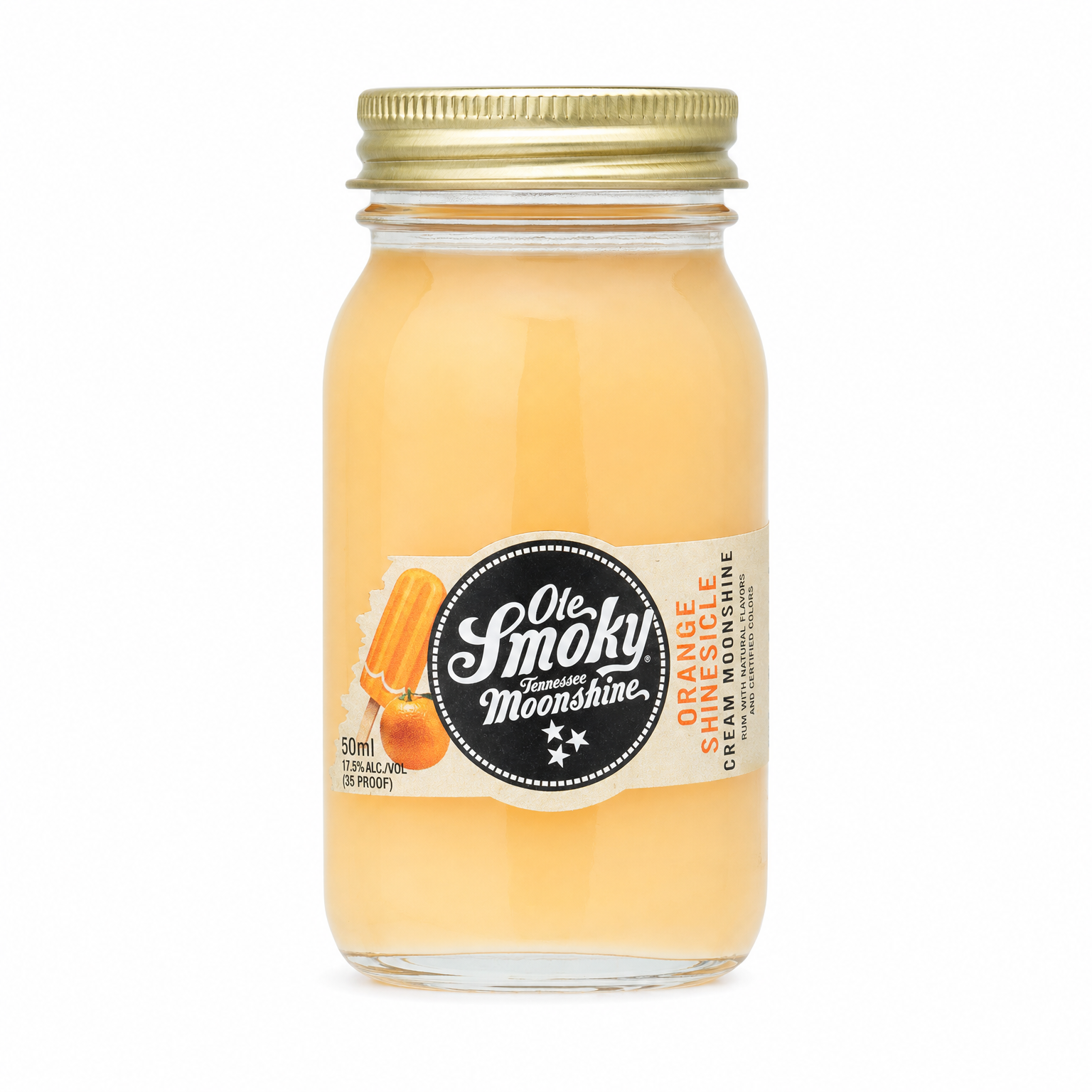 Ole Smoky Orange Shinesicle Cream Moonshine 50ml