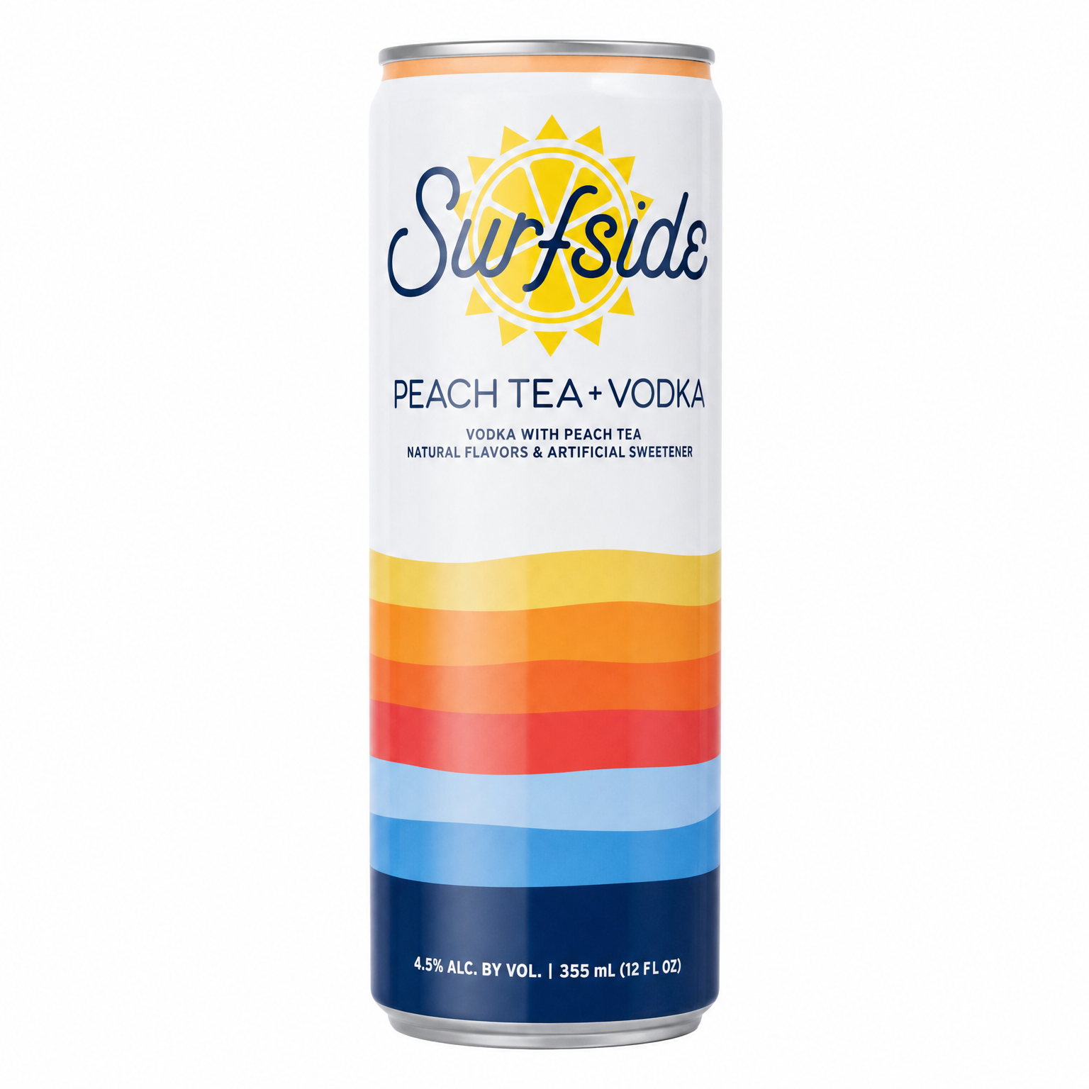Surfside Peach Tea + Vodka 355ml