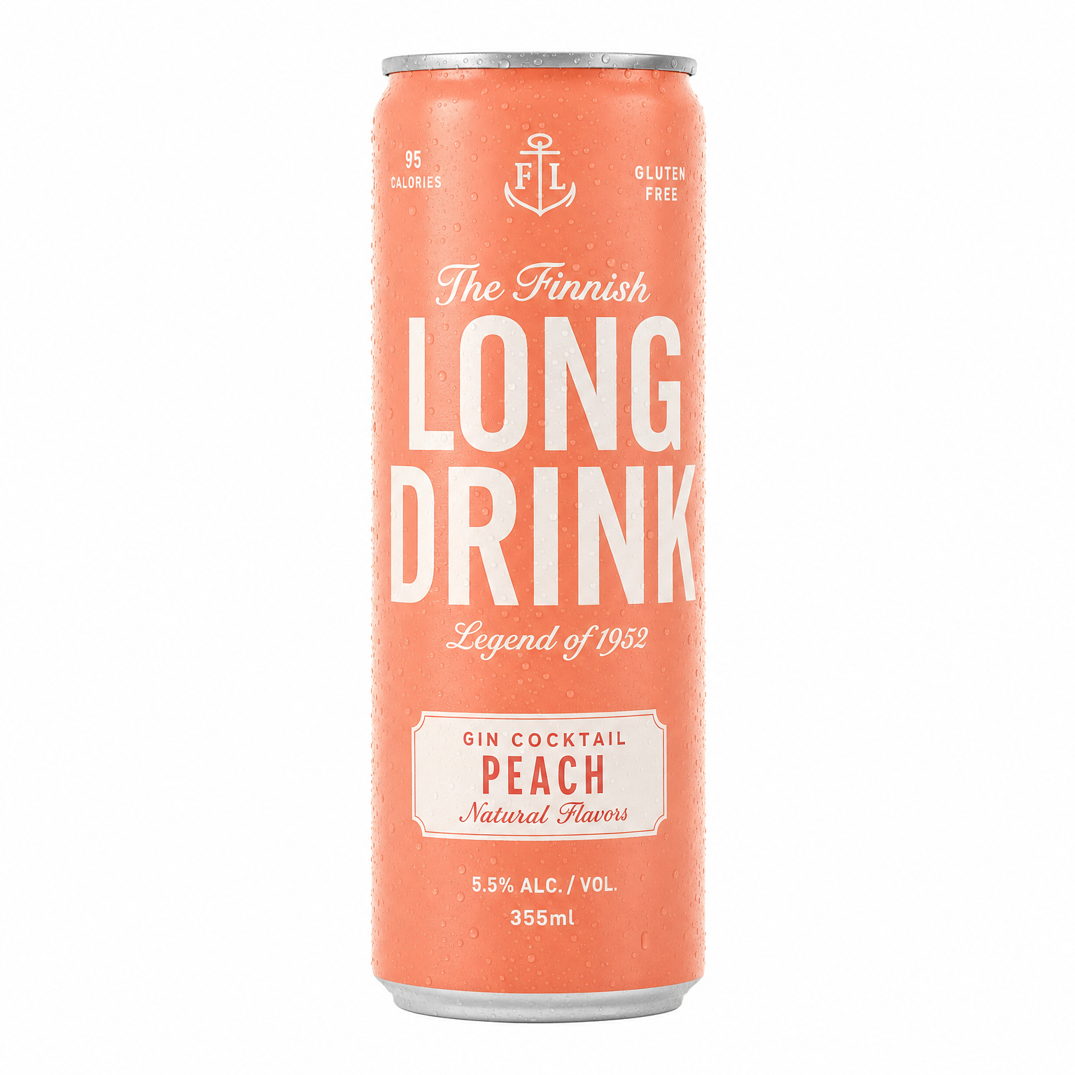 The Finnish Long Drink Peach 355ml