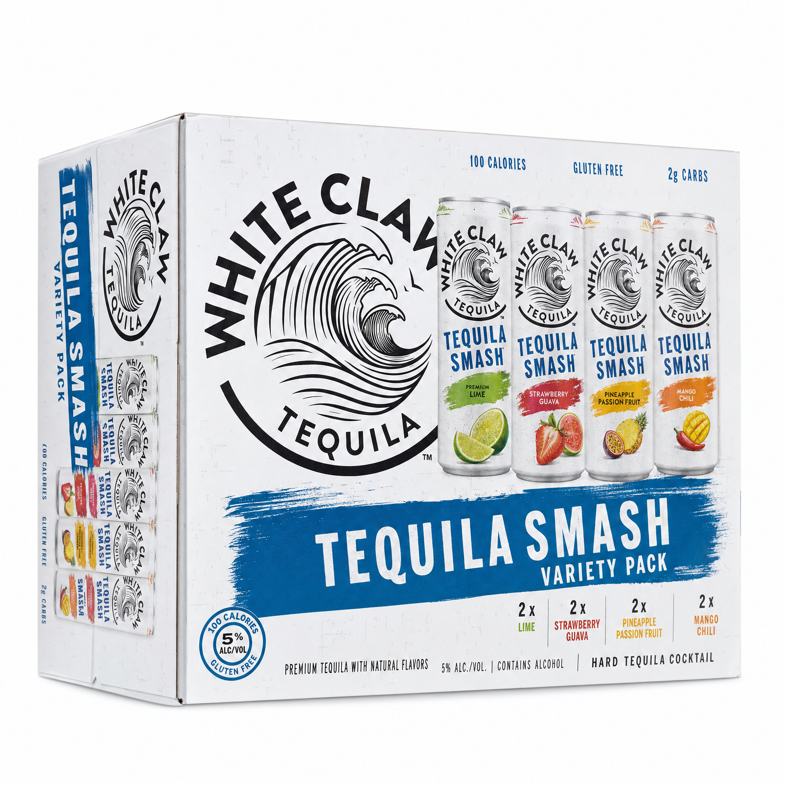 White Claw Tequila Smash Variety Pack 8 x 12oz Cans