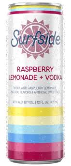 Surfside Raspberry Lemon Single Can