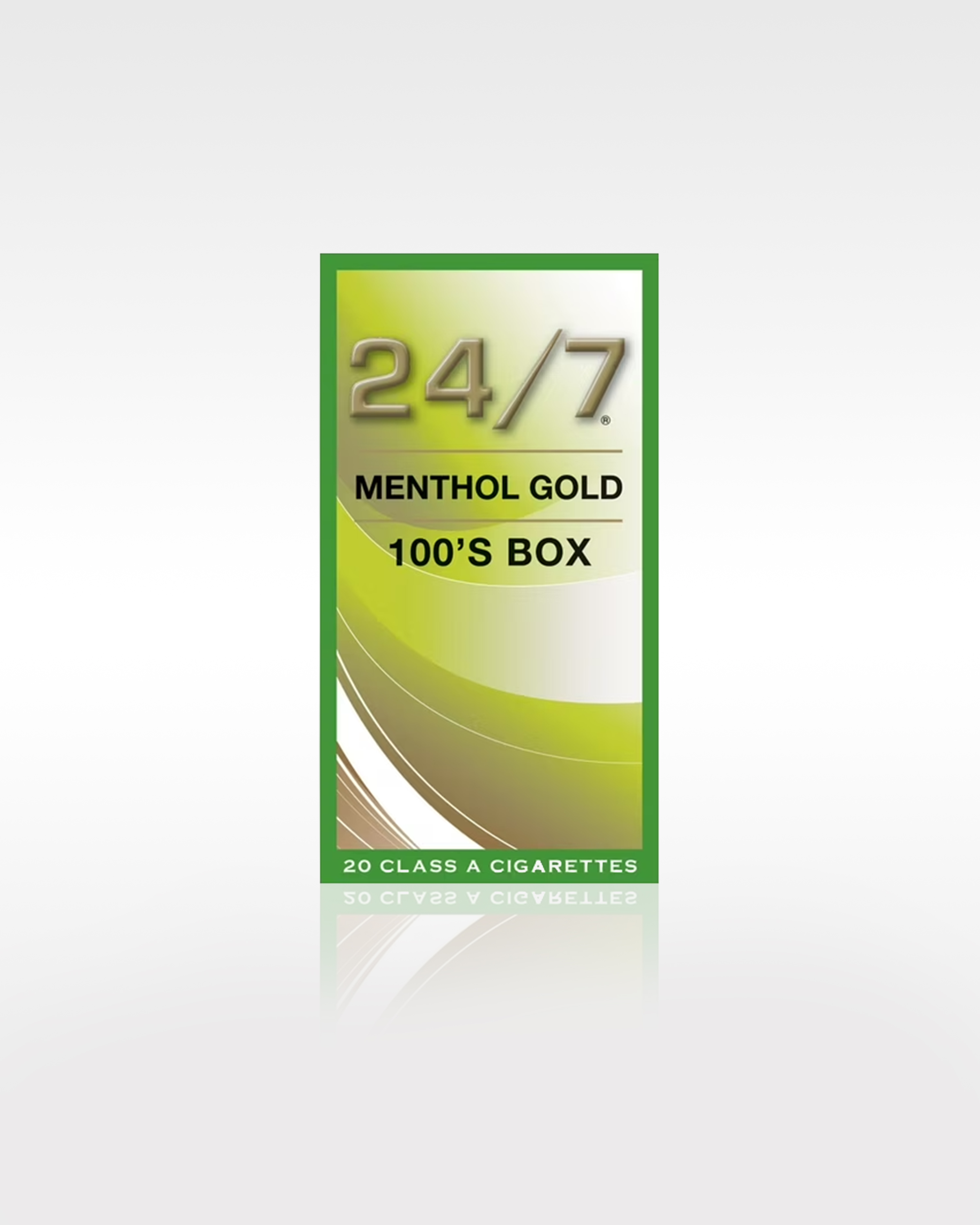 24/7 Menthol Gold 100