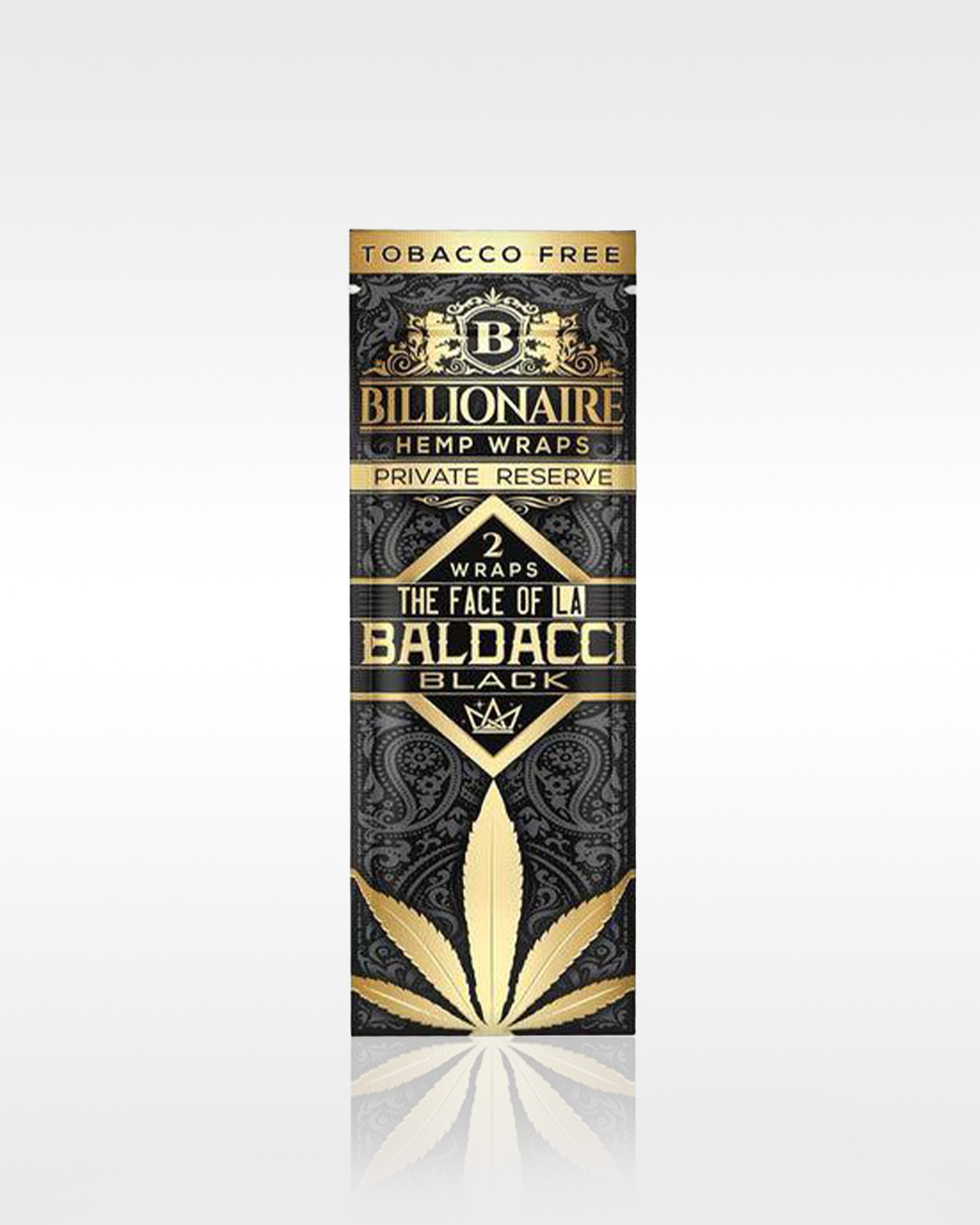 Billionaire Hemp Wraps (2 pk) - Baldacci Black