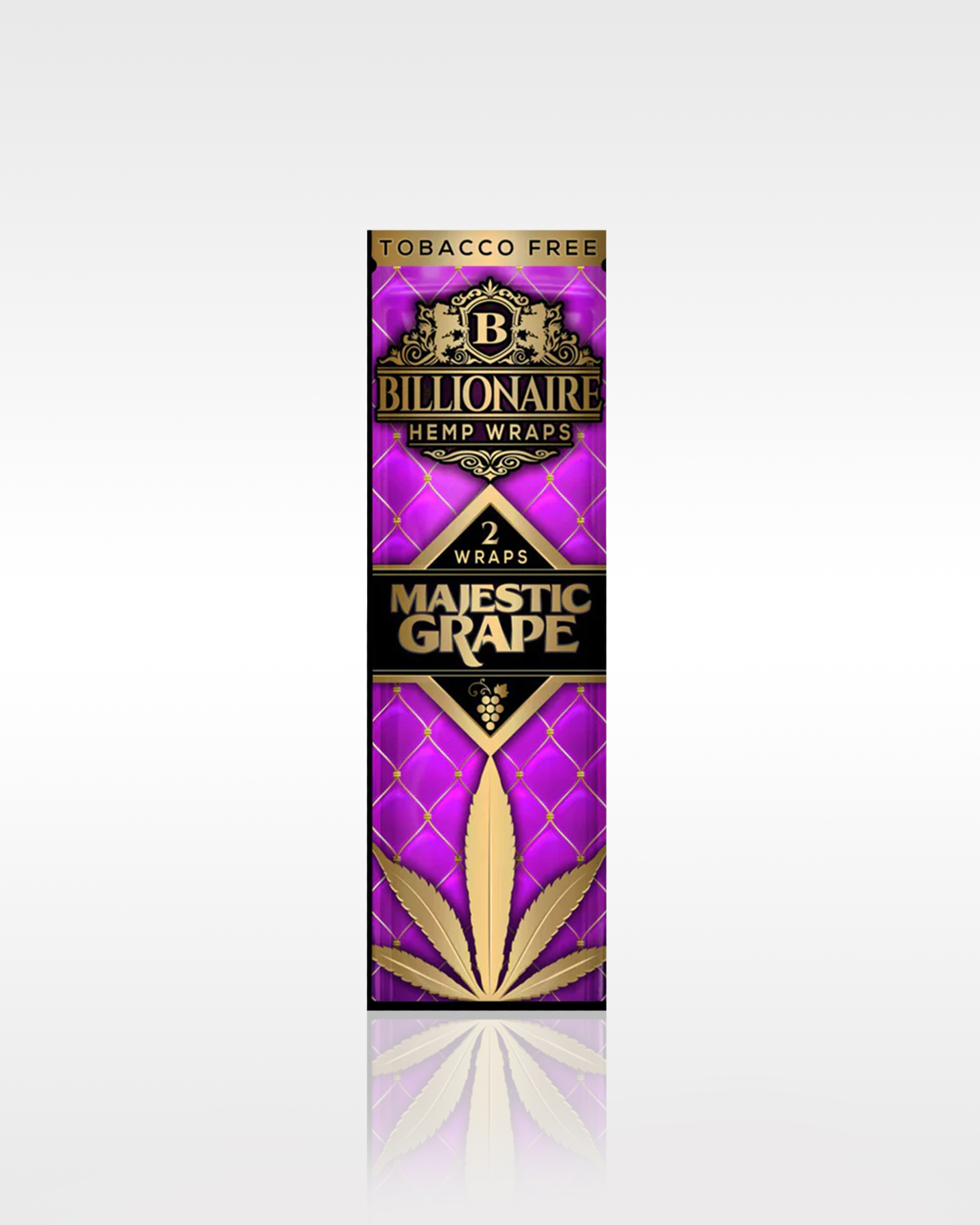 Billionaire Hemp Wraps (2 pk) - Majestic Grape