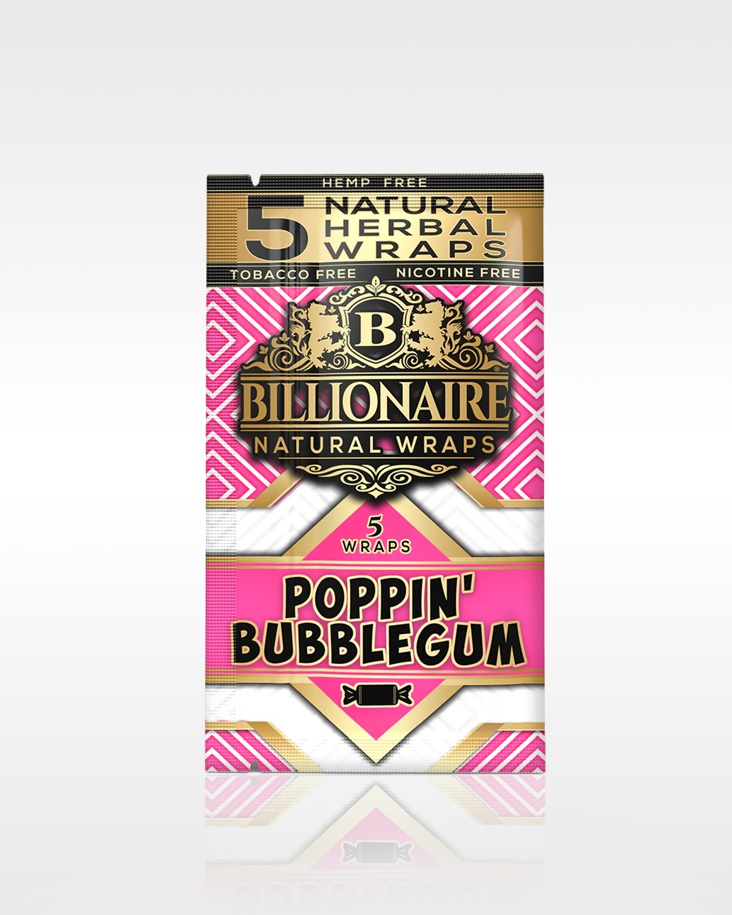 Billionaire Hemp Wraps (5 pk) - Poppin' Bubblegum