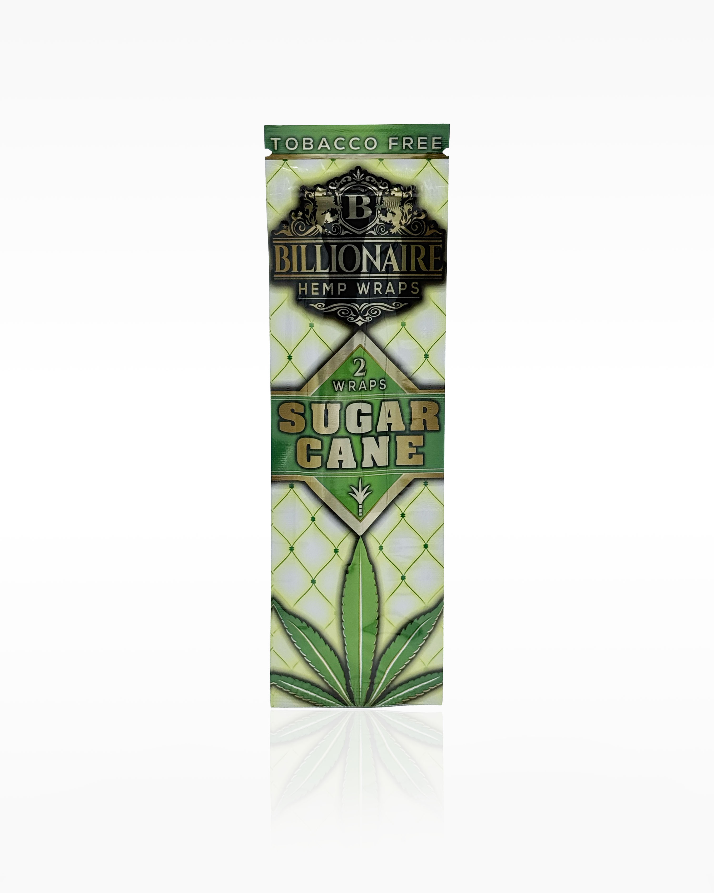 Billionaire Hemp Wraps (2 pk) - Sugar Cane