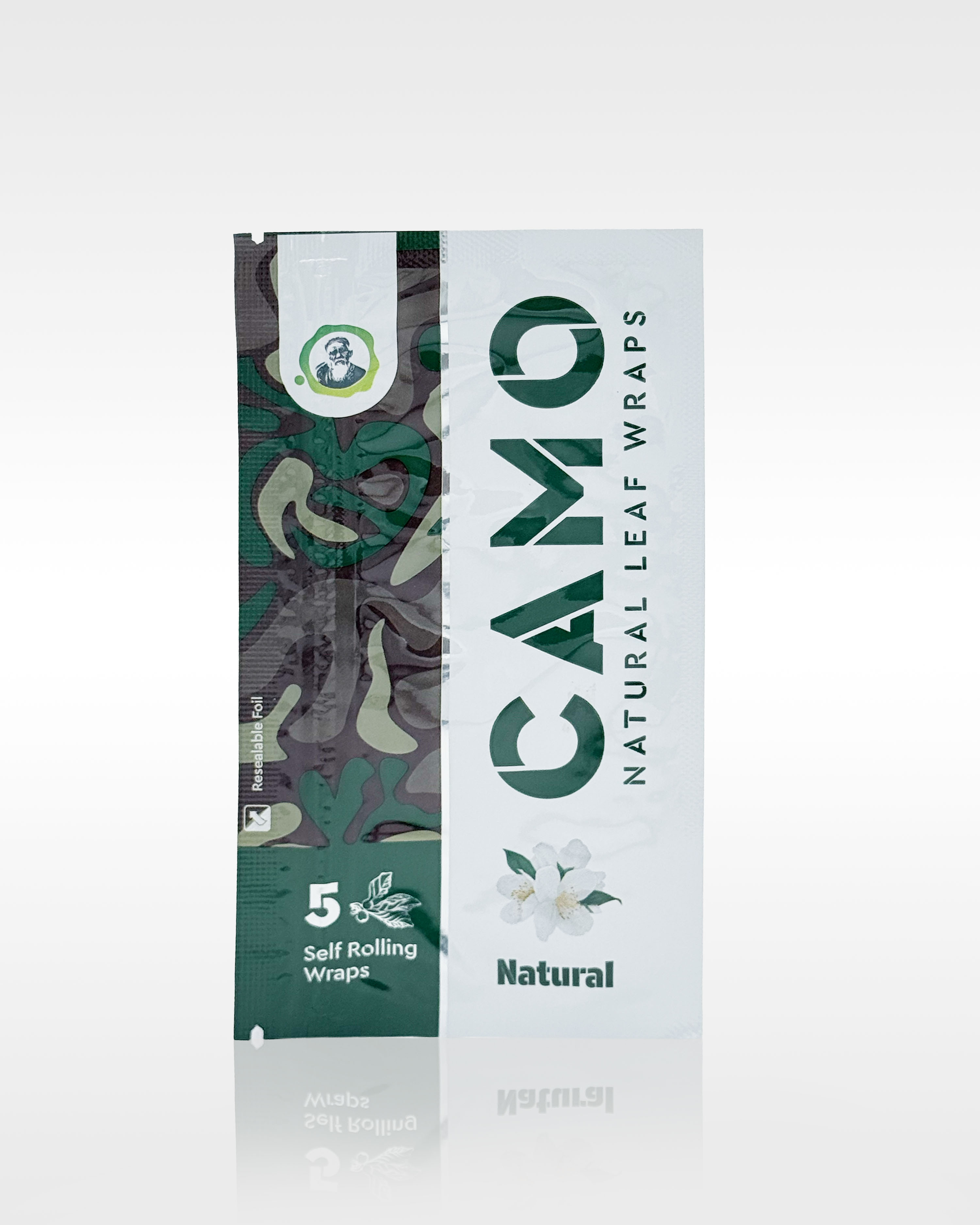 Camo Leaf Wrap (5 PK) - Natural