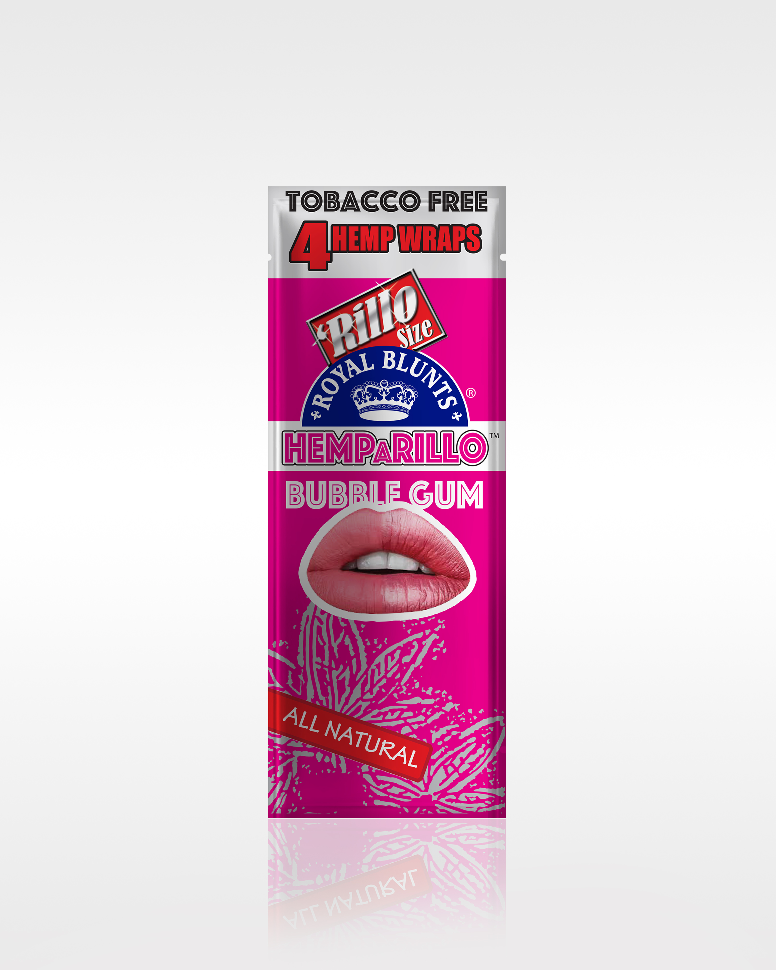 HEMP-A-Rillo Wrap (4 PK) - BubbleGum