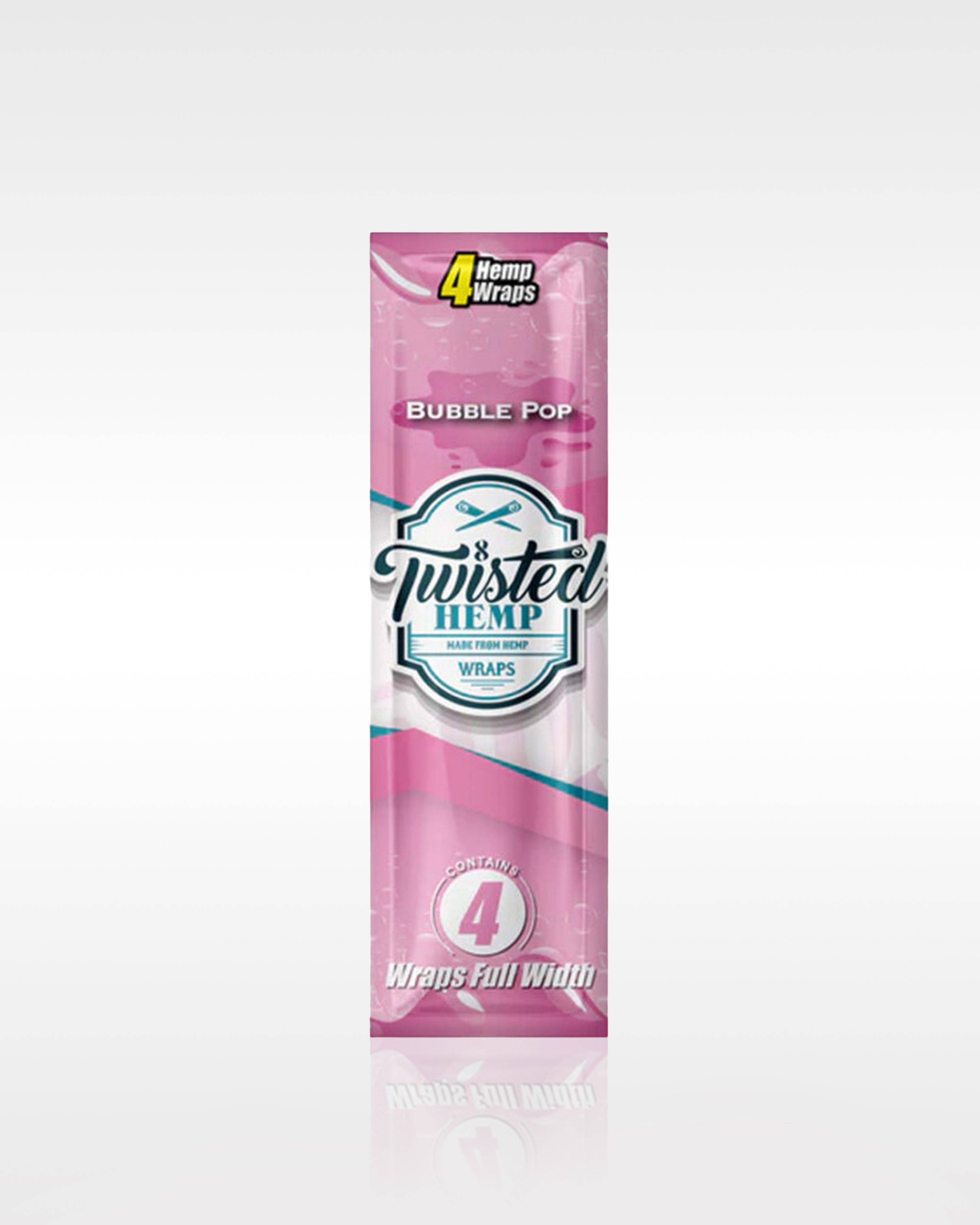 Twisted Hemp Wrap (4 PK) - Bubble Pop