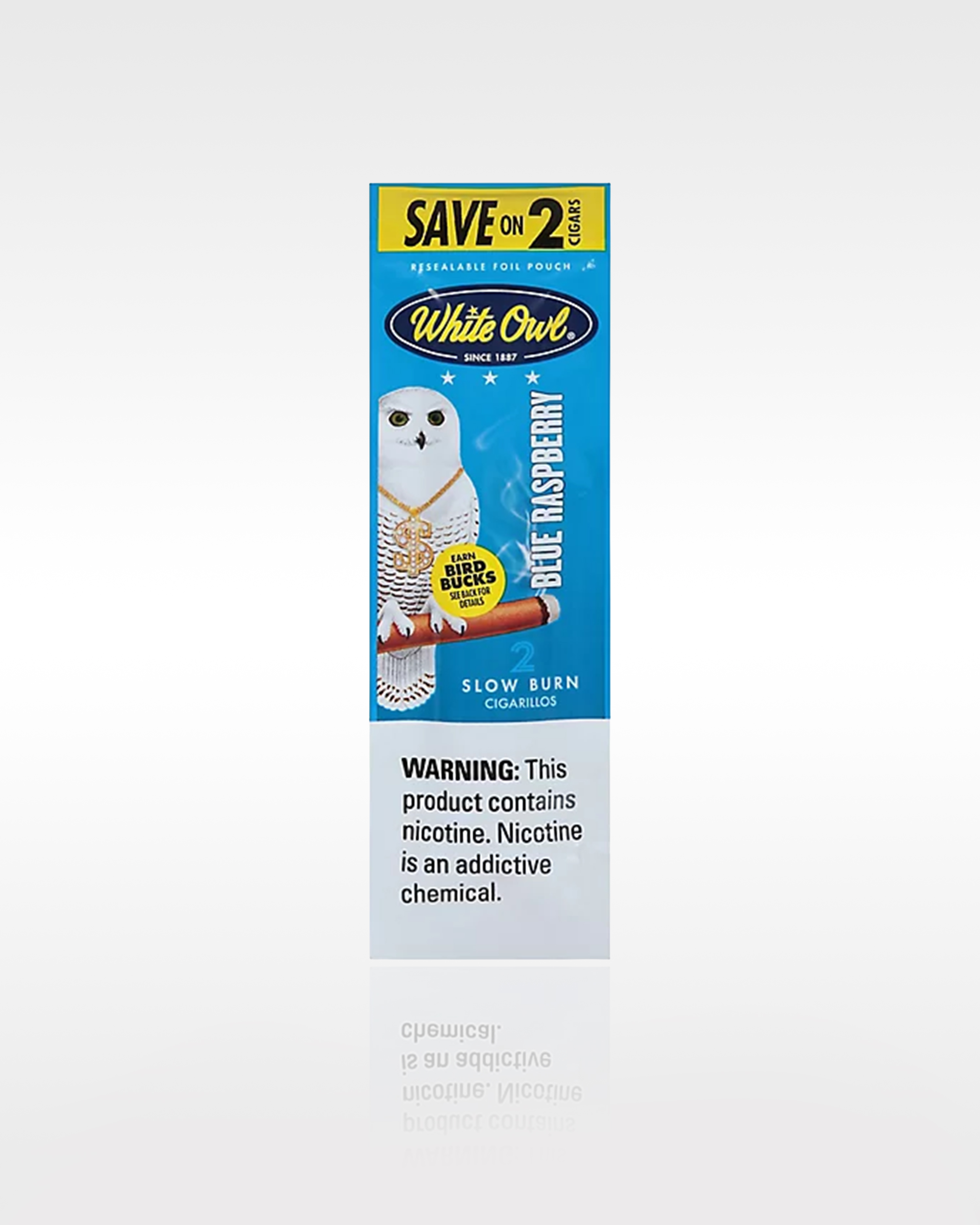 White Owl PP (2 PK) - Blue Raspberry