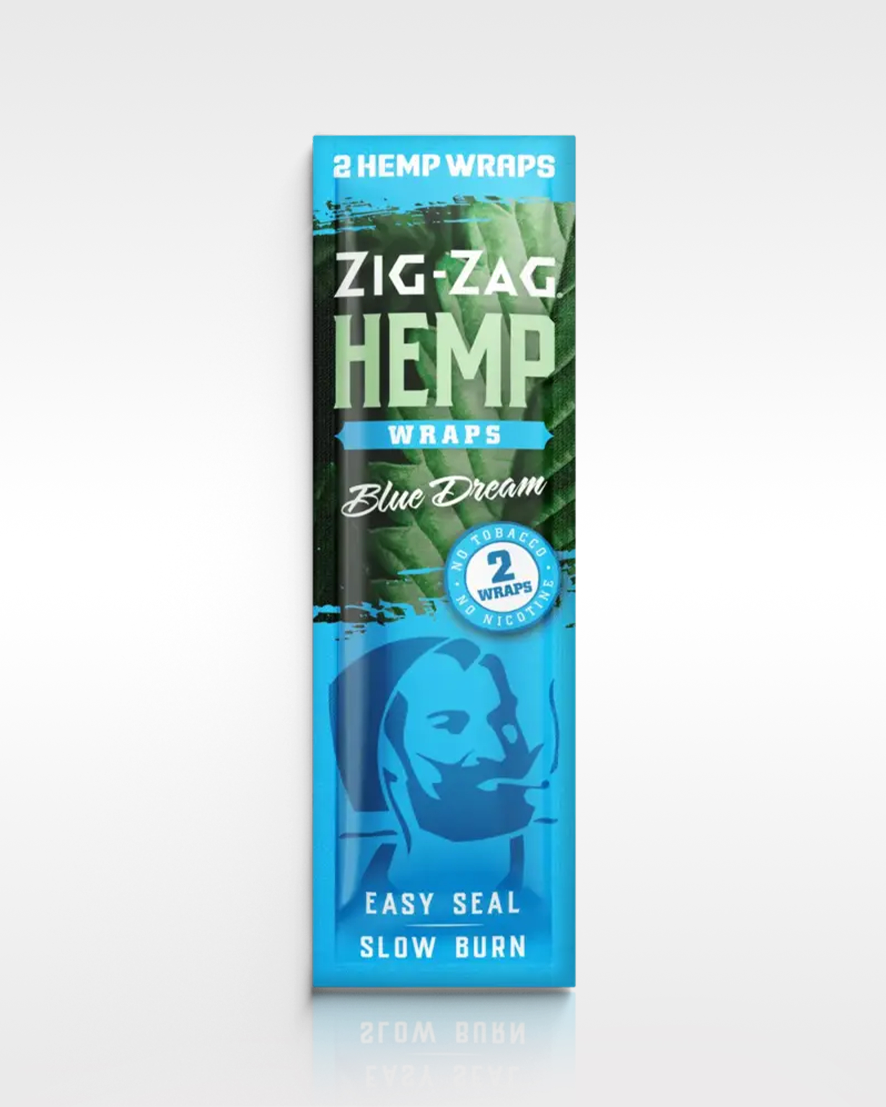 Zig Zag Hemp Wraps (2 pk) - Blue Dream